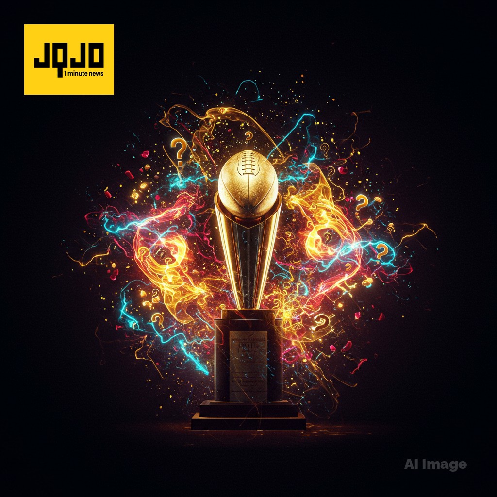 大学橄榄球季后赛首次排名：俄亥俄州立大学领跑，争议聚焦“眼见为实”