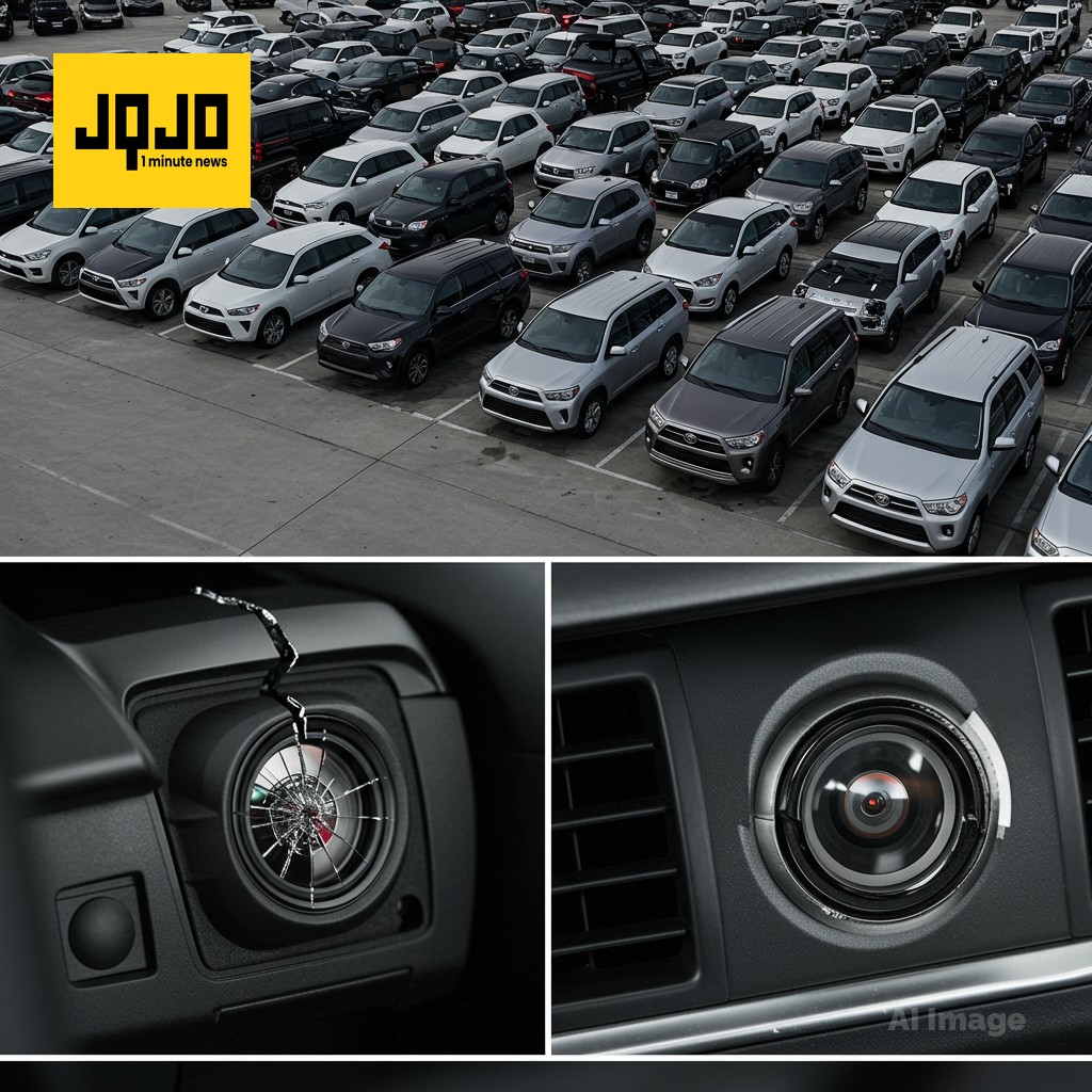 Toyota recalls US vehicles over rear camera issue