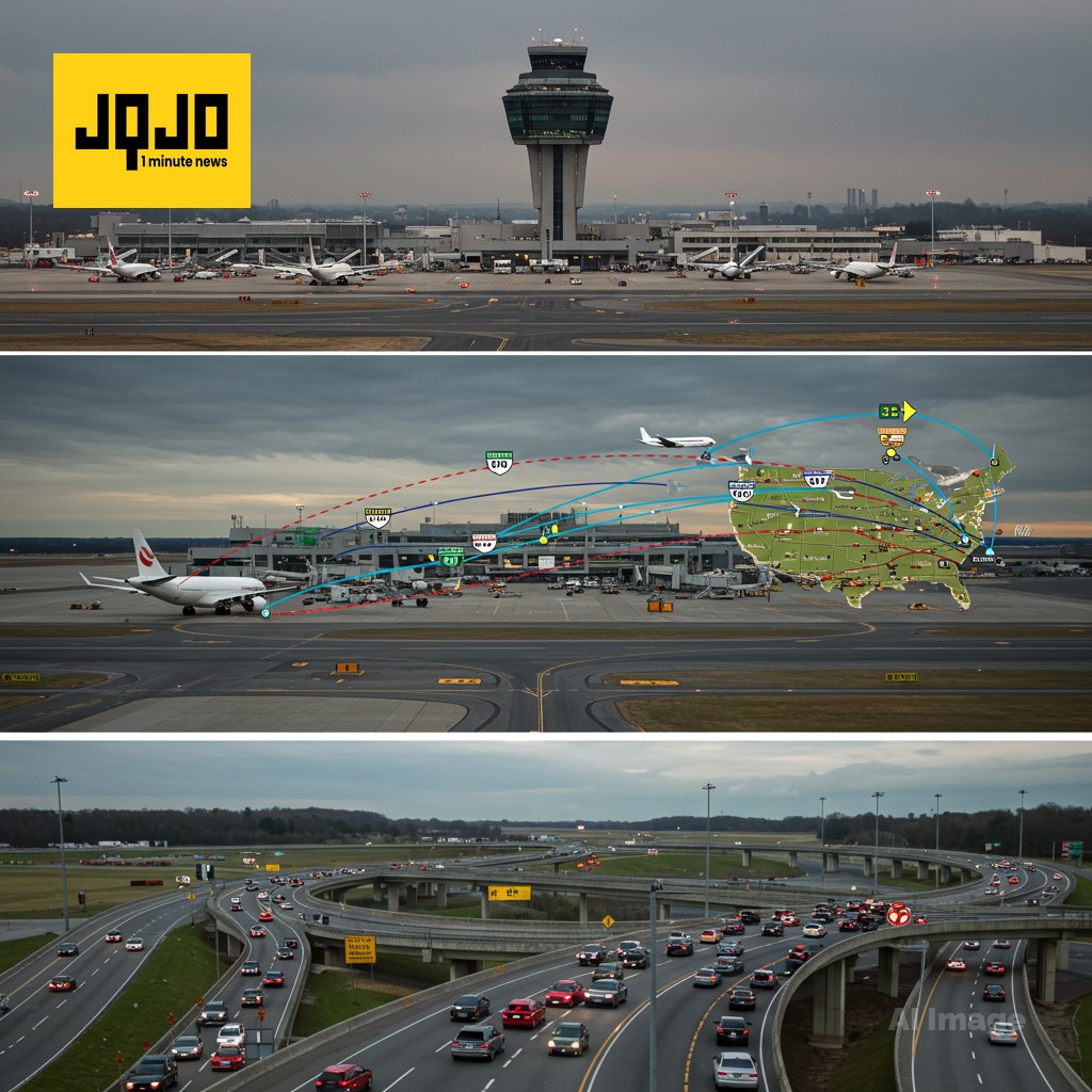 Aeropuertos de EE. UU. reducirán vuelos por cierre federal