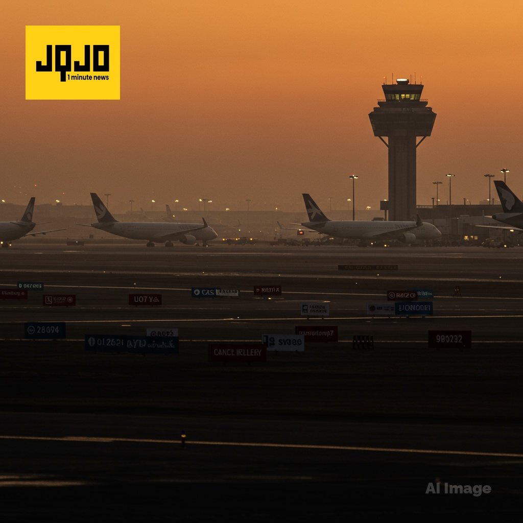 因停工导致空管人员紧张，交通部长命令航空公司削减航班