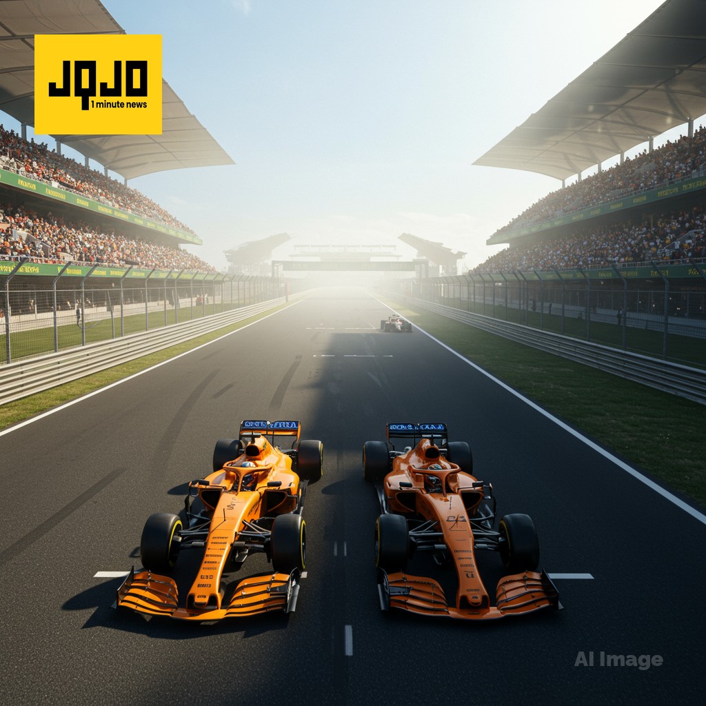 Norris takes sprint pole as storms loom