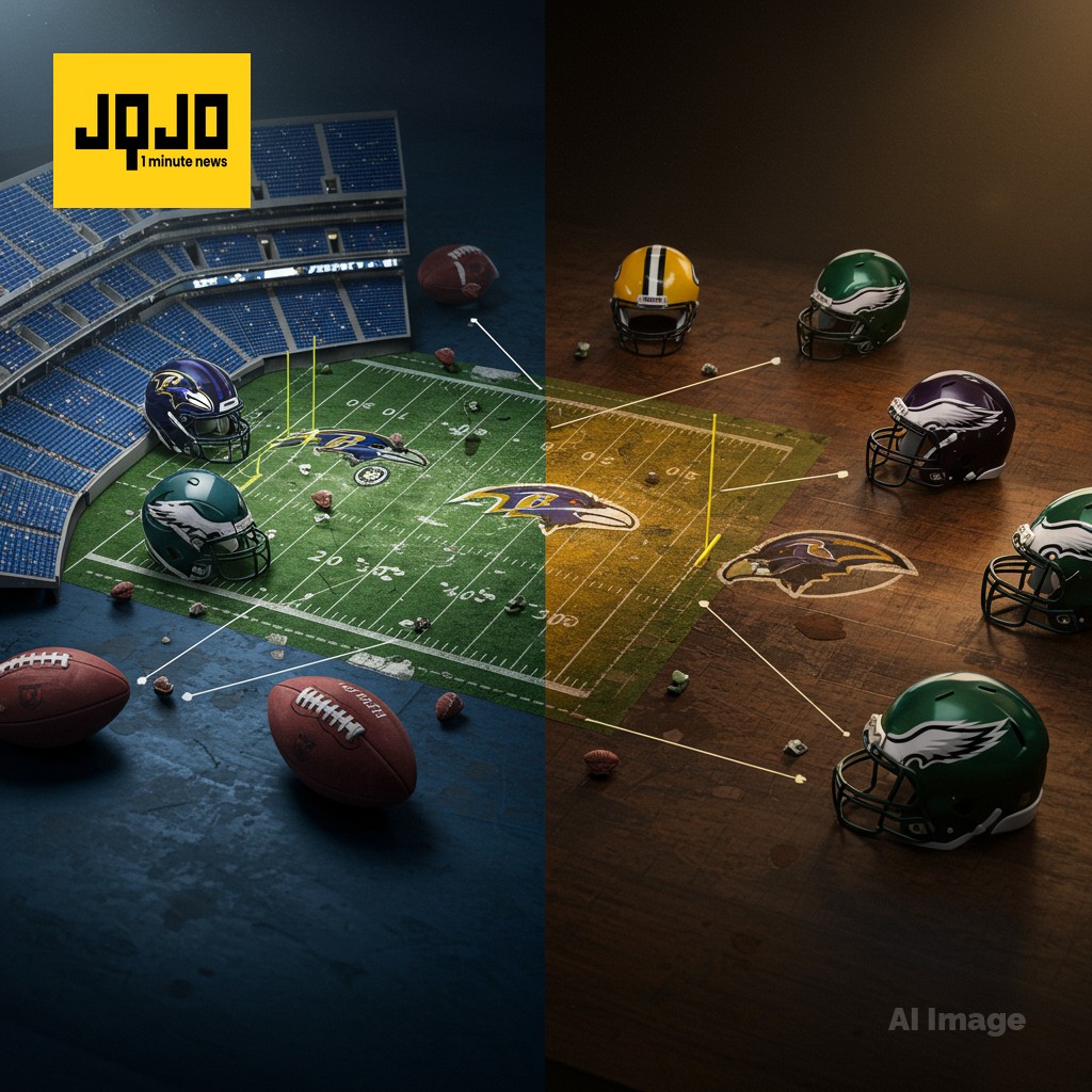 NFL赛季中期回顾:科尔茨大手笔,乌鸦蓄势待发,公羊领跑西部,老鹰包装工大战或定头号种子