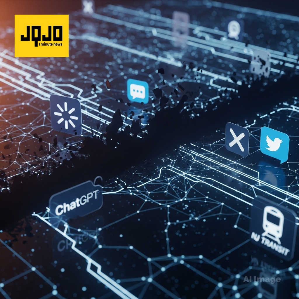 Cloudflare Outage Disrupts ChatGPT X NJ Transit