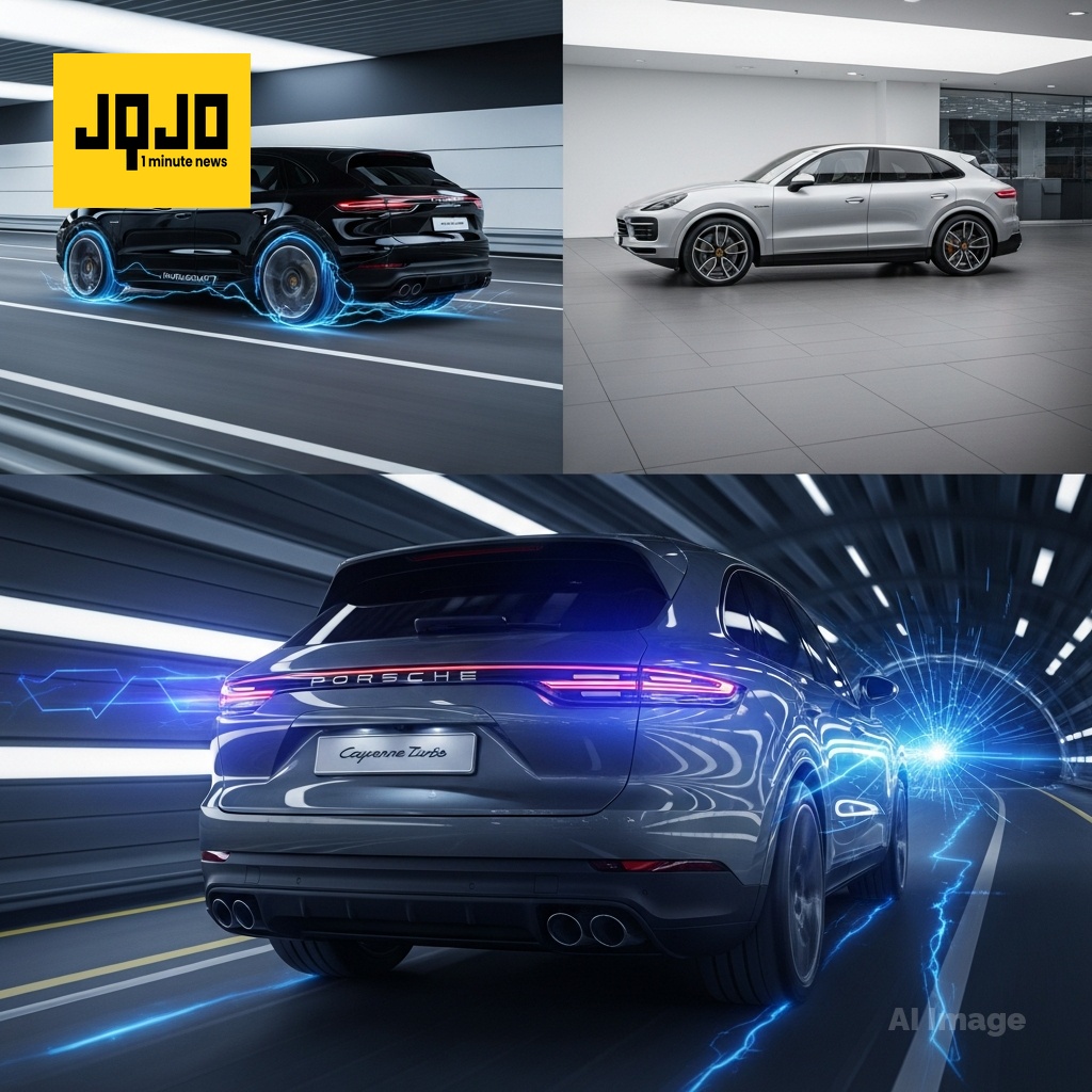 Porsche unveils Cayenne Electric with inductive charging