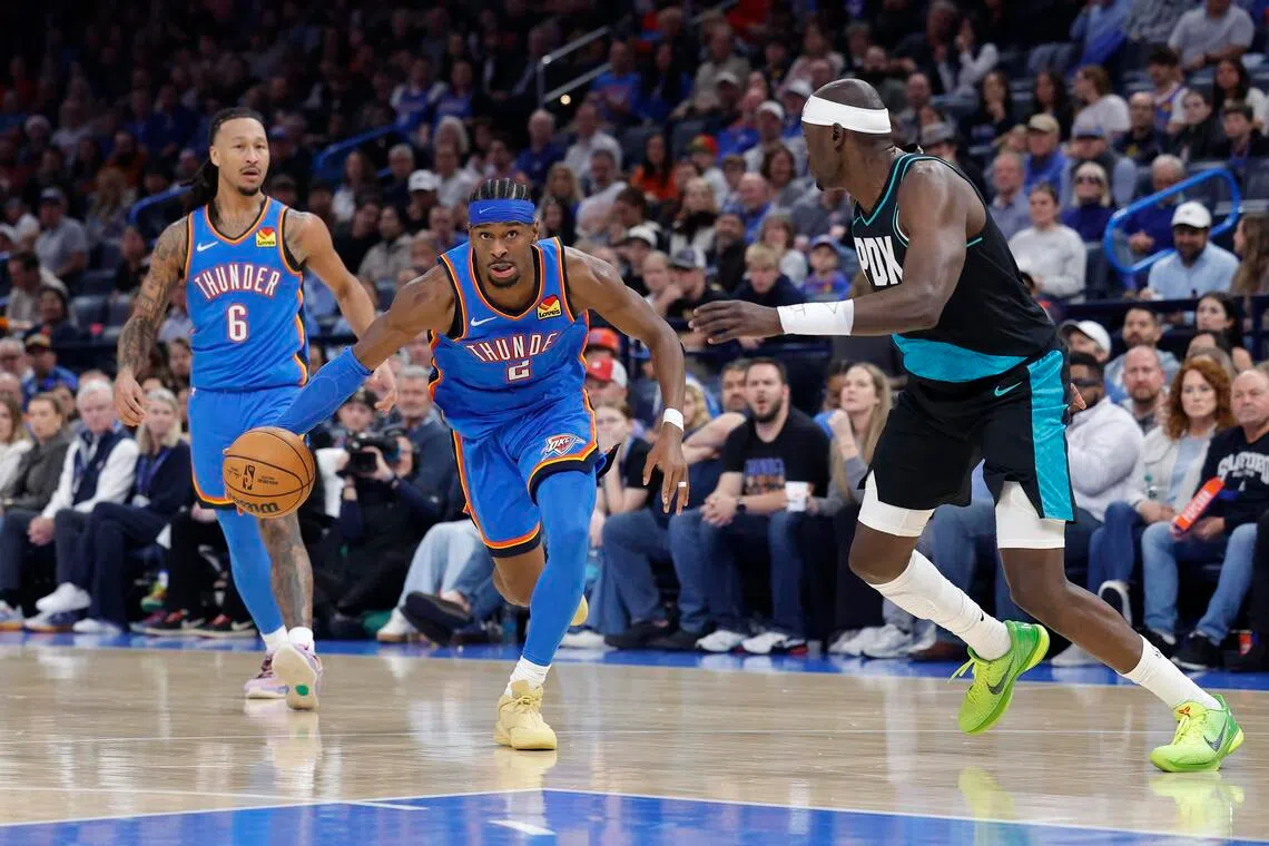 雷霆队主场迎战森林狼队，力争 NBA 杯 A 组西部第一