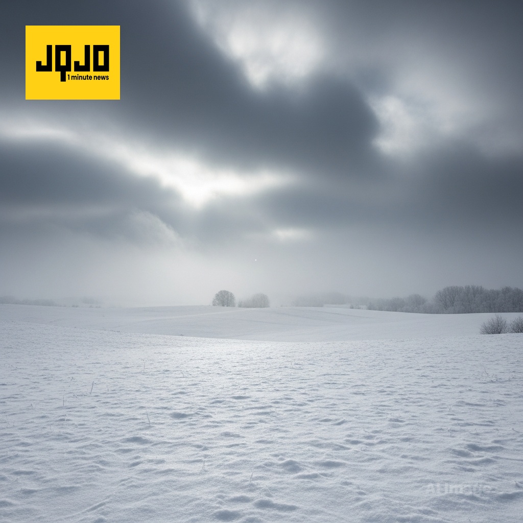 Arctic Blast Brings Light Snow and Bitter Cold