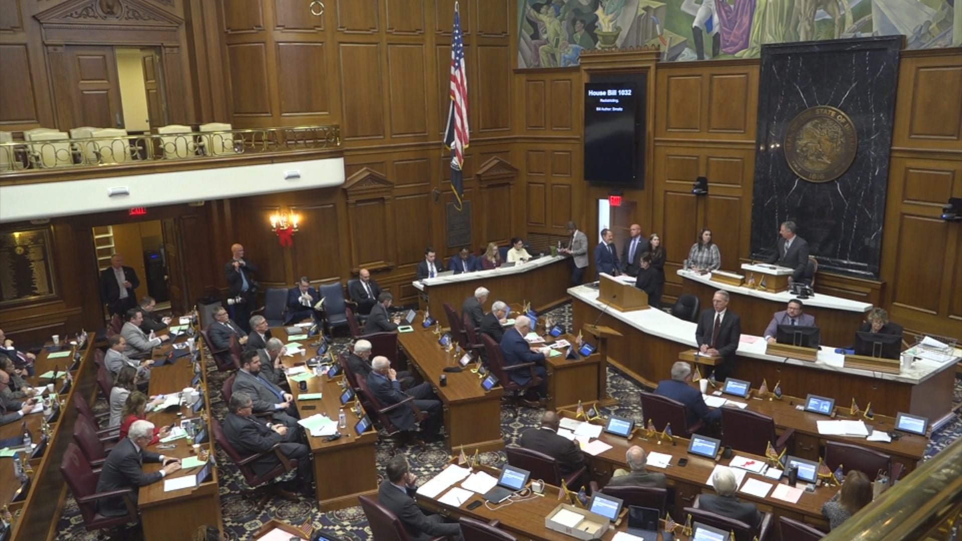 Indiana House passes congressional redistricting bill