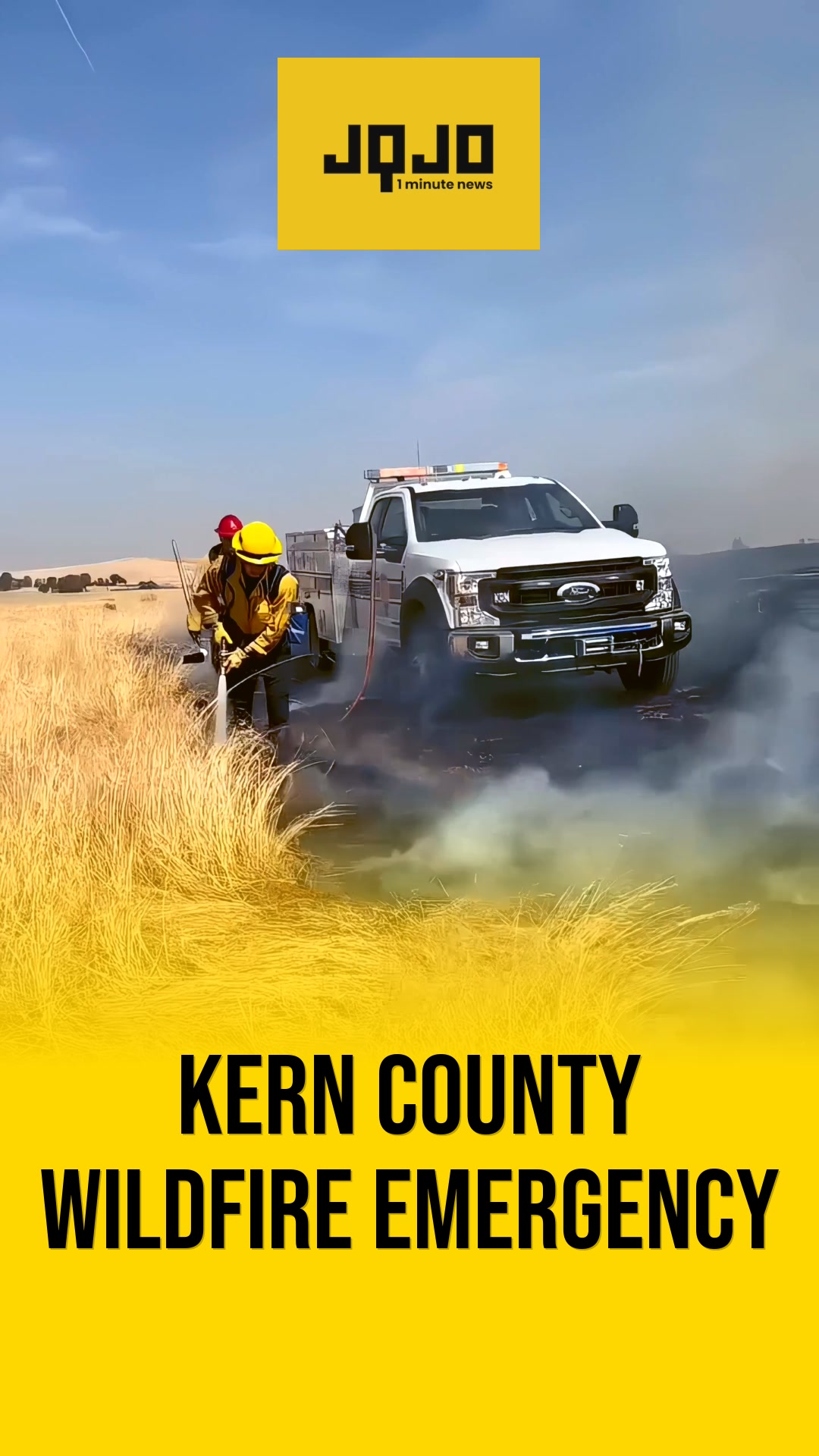 California wildfire spreads rapidly in Kern County