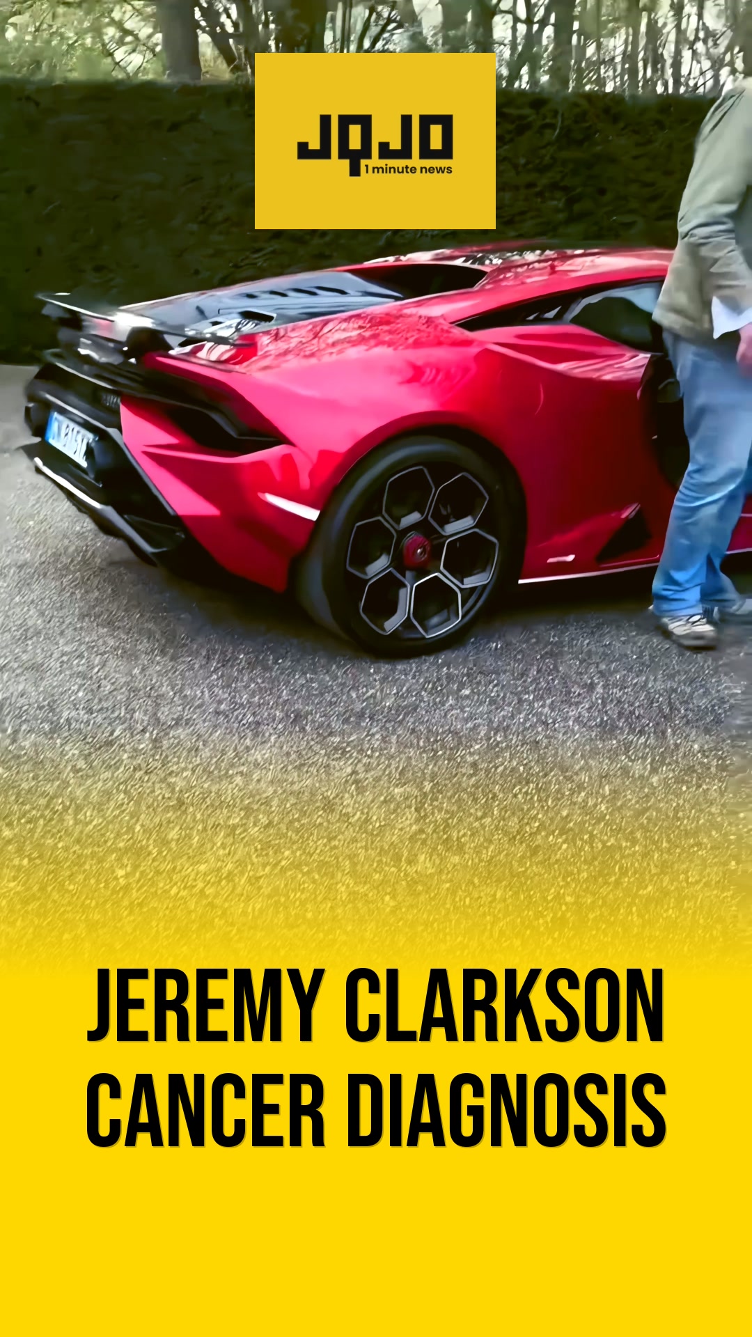 Jeremy Clarkson Reveals Cancer Diagnosis