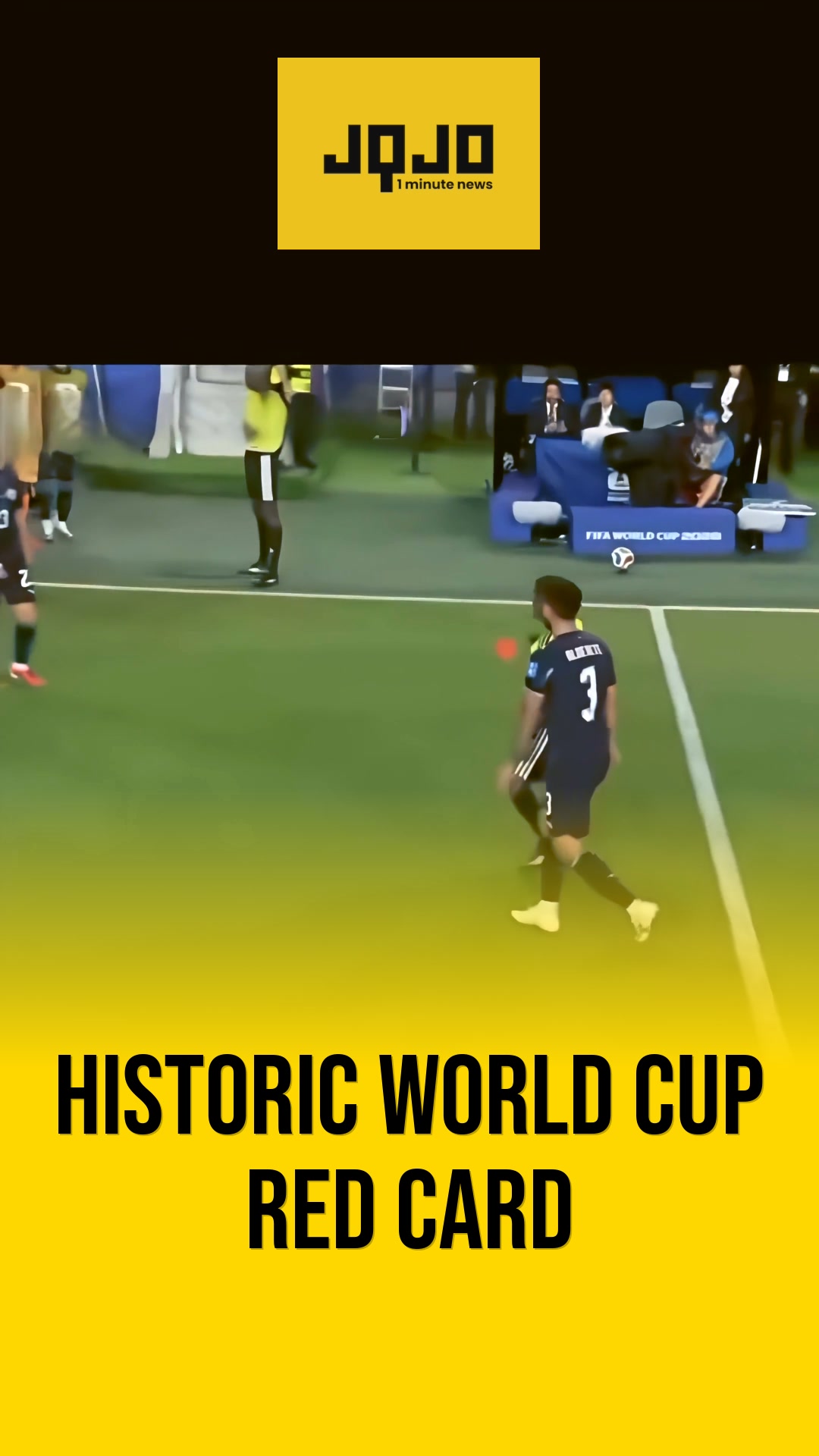 United States red card under new World Cup rule