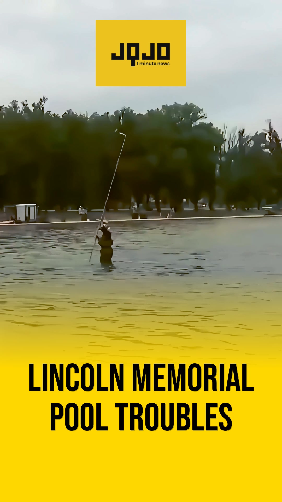 Washington DC reflecting pool faces new draining order