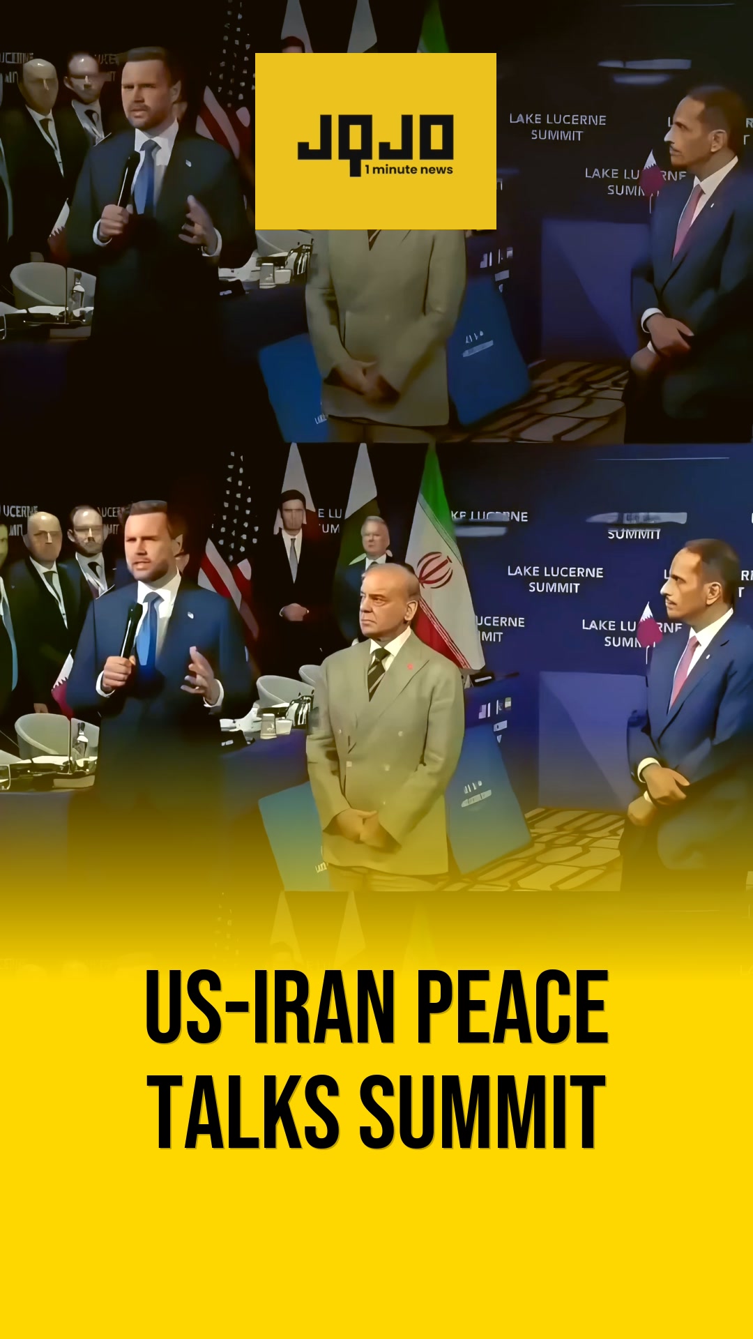 US-Iran Switzerland Summit: JD Vance and Shehbaz Sharif Arrive Amid Trump’s 60-Day Strait of Hormuz Warning