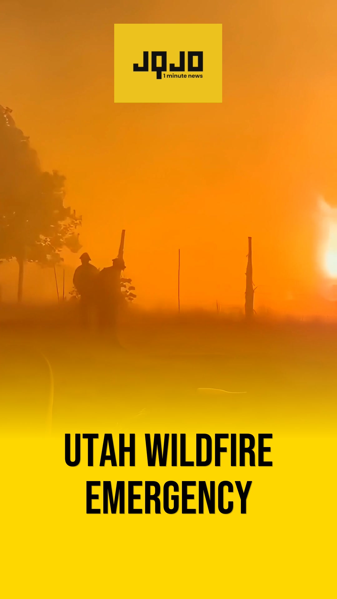 Fast-Moving Iron Fire Forces Evacuations in Utah