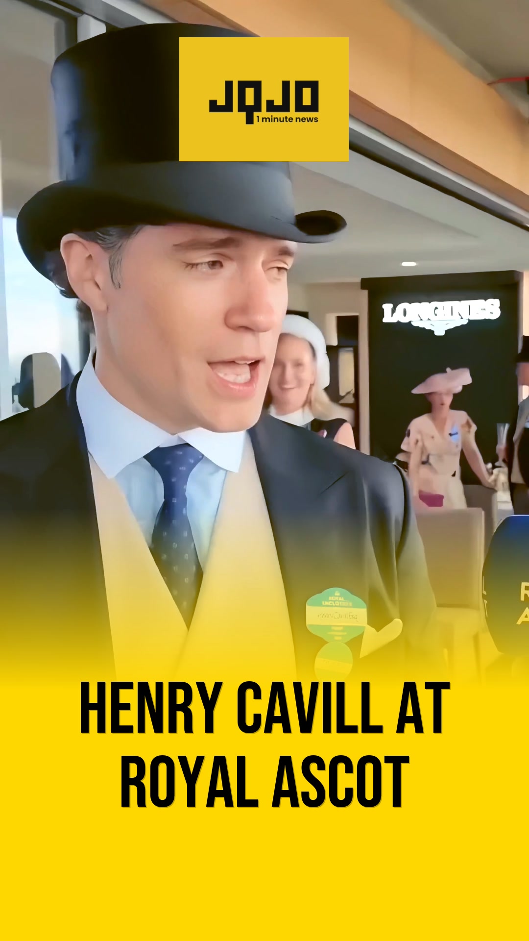 L'apparition virale de Henry Cavill au Royal Ascot fait le buzz sur Internet