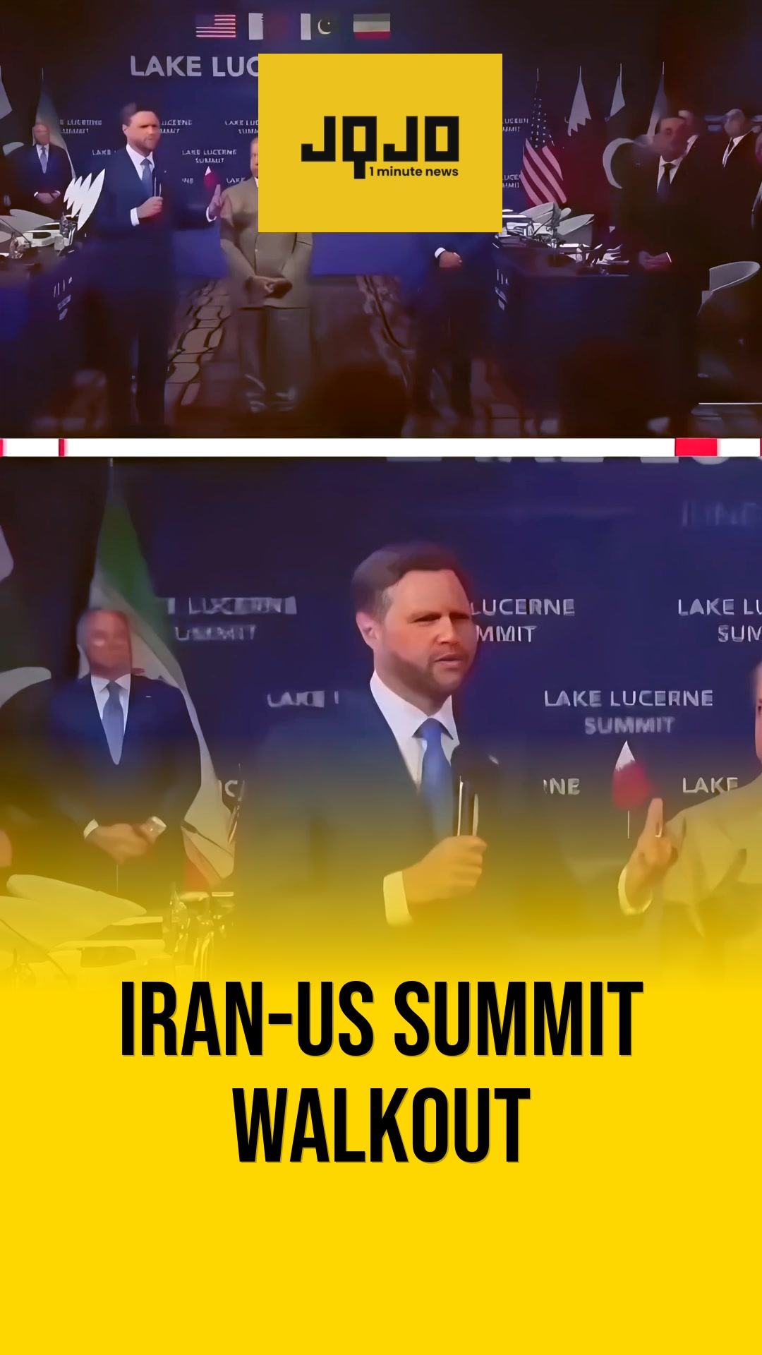 Iran Negotiators Walk Out of Summit After Trump Threatens "Hard" Response