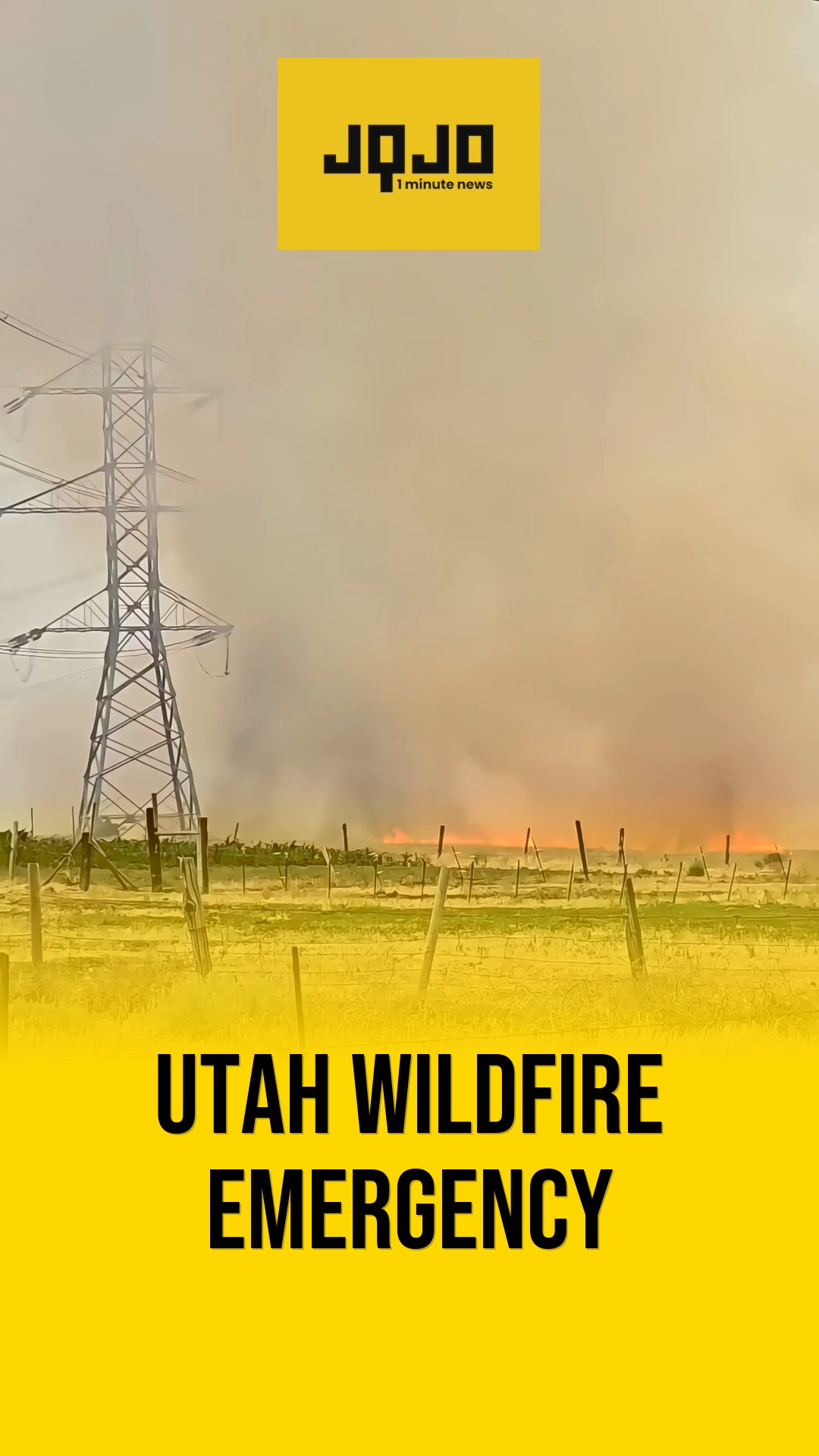 Utah's Cottonwood Fire Explodes to 70,000 Acres, Zero Containment