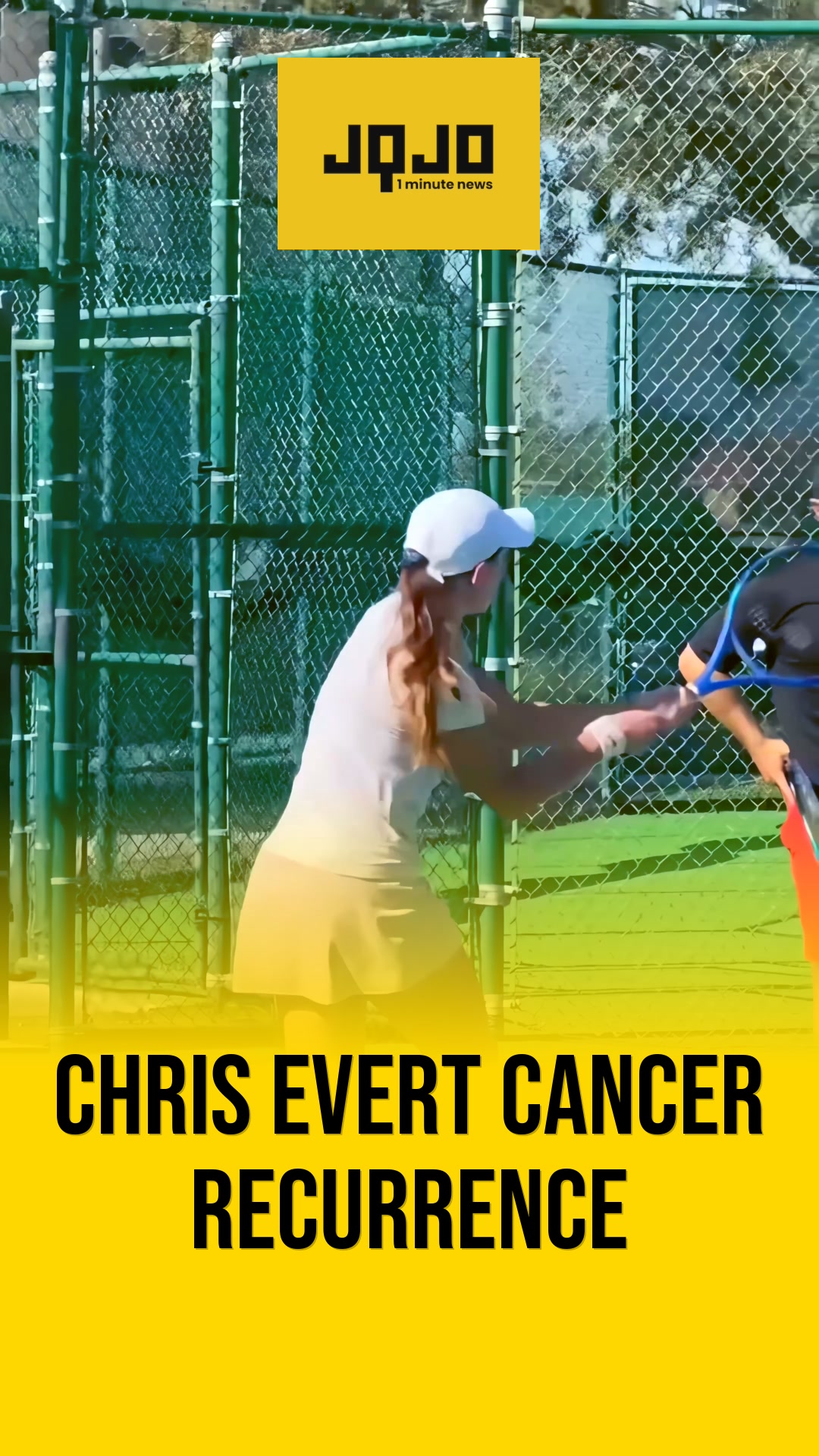 United States tennis icon Chris Evert faces renewed ovarian cancer battle