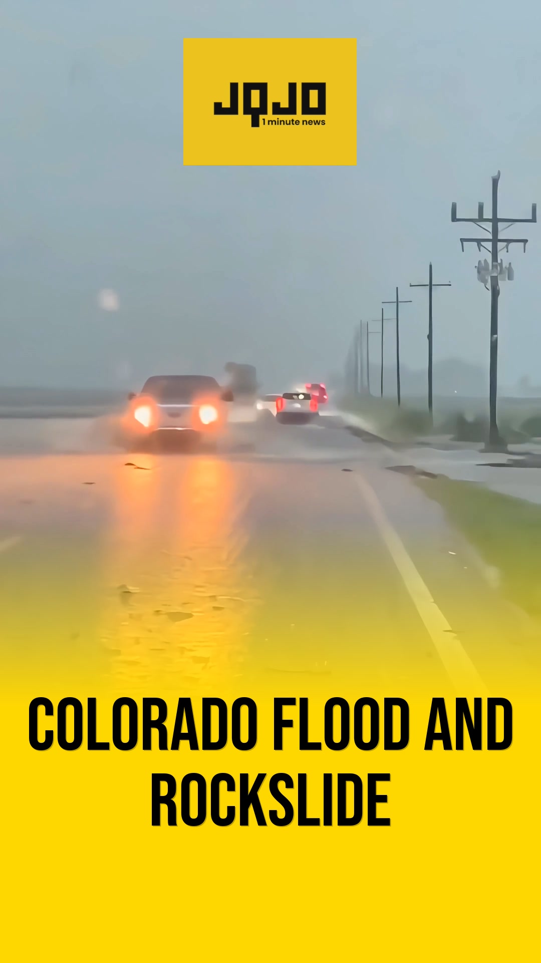 Seis pulgadas de lluvia en dos horas provocan devastadoras inundaciones y deslizamientos de rocas en Colorado
