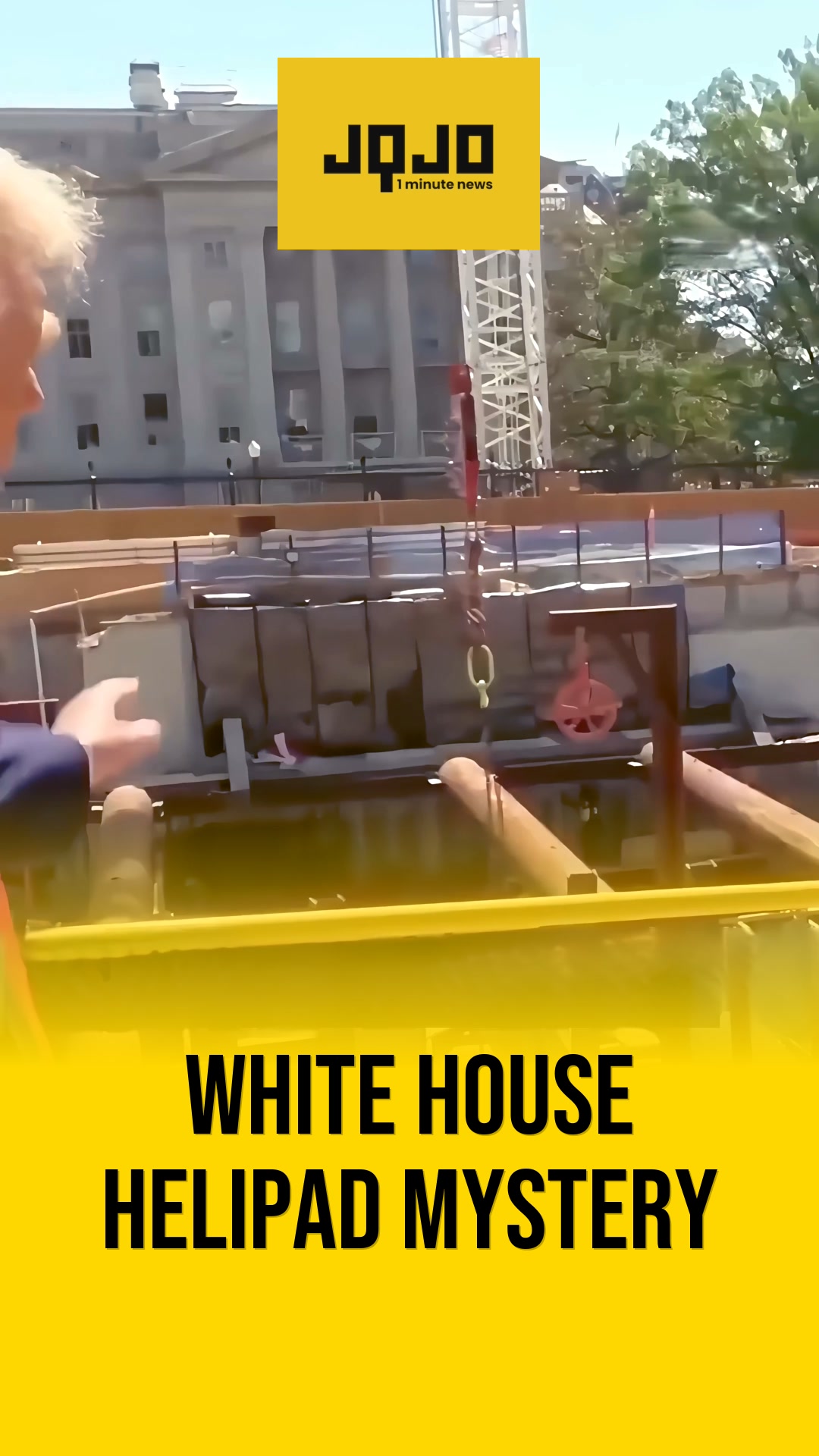 Washington: Trump starts privately funded White House helipad