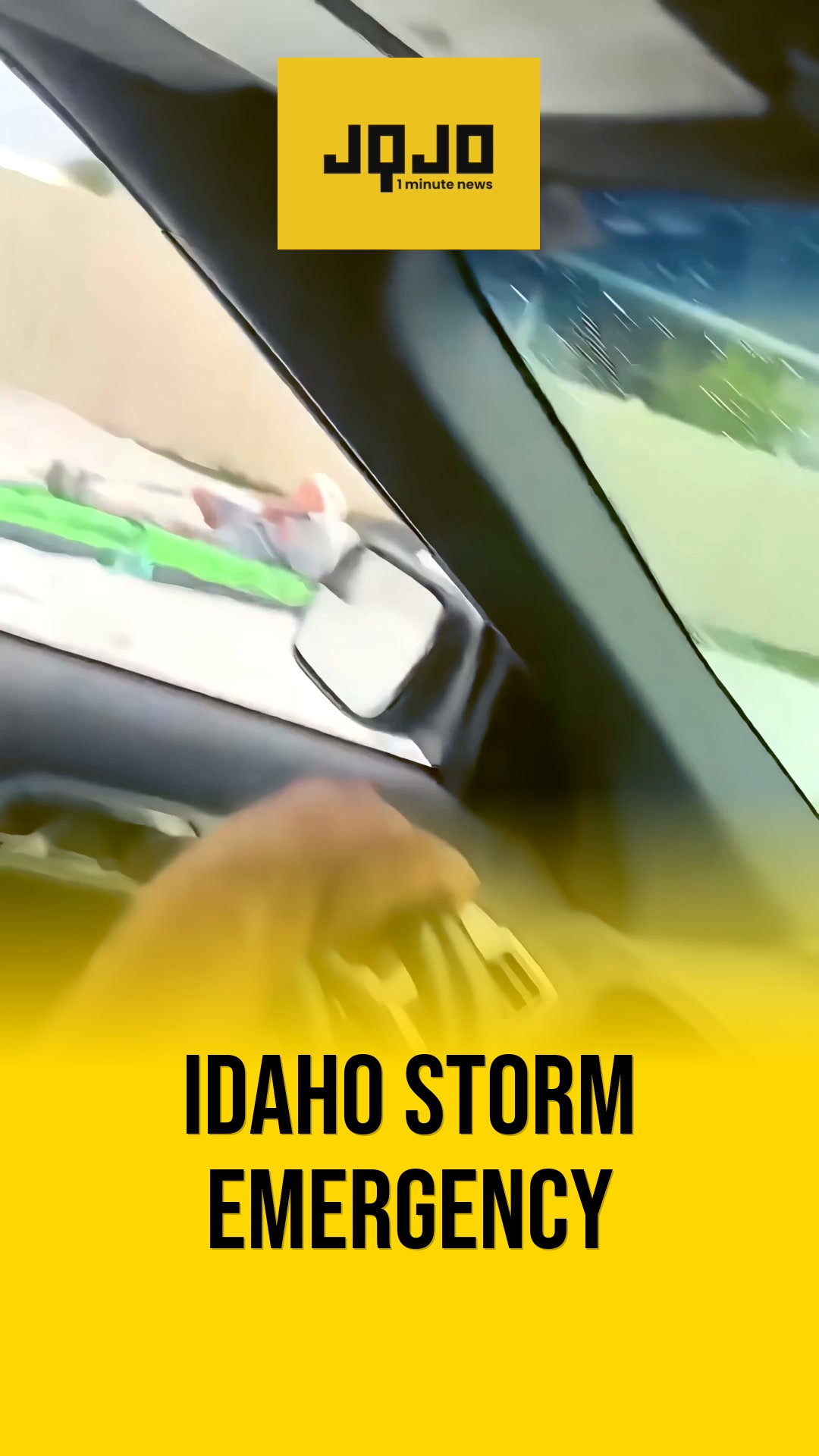 Idaho county declares disaster after severe hailstorm