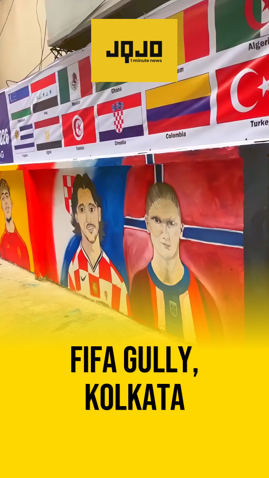 欢迎来到‘FIFA Gully’：一条因热爱足球而焕发新生的加尔各答小巷