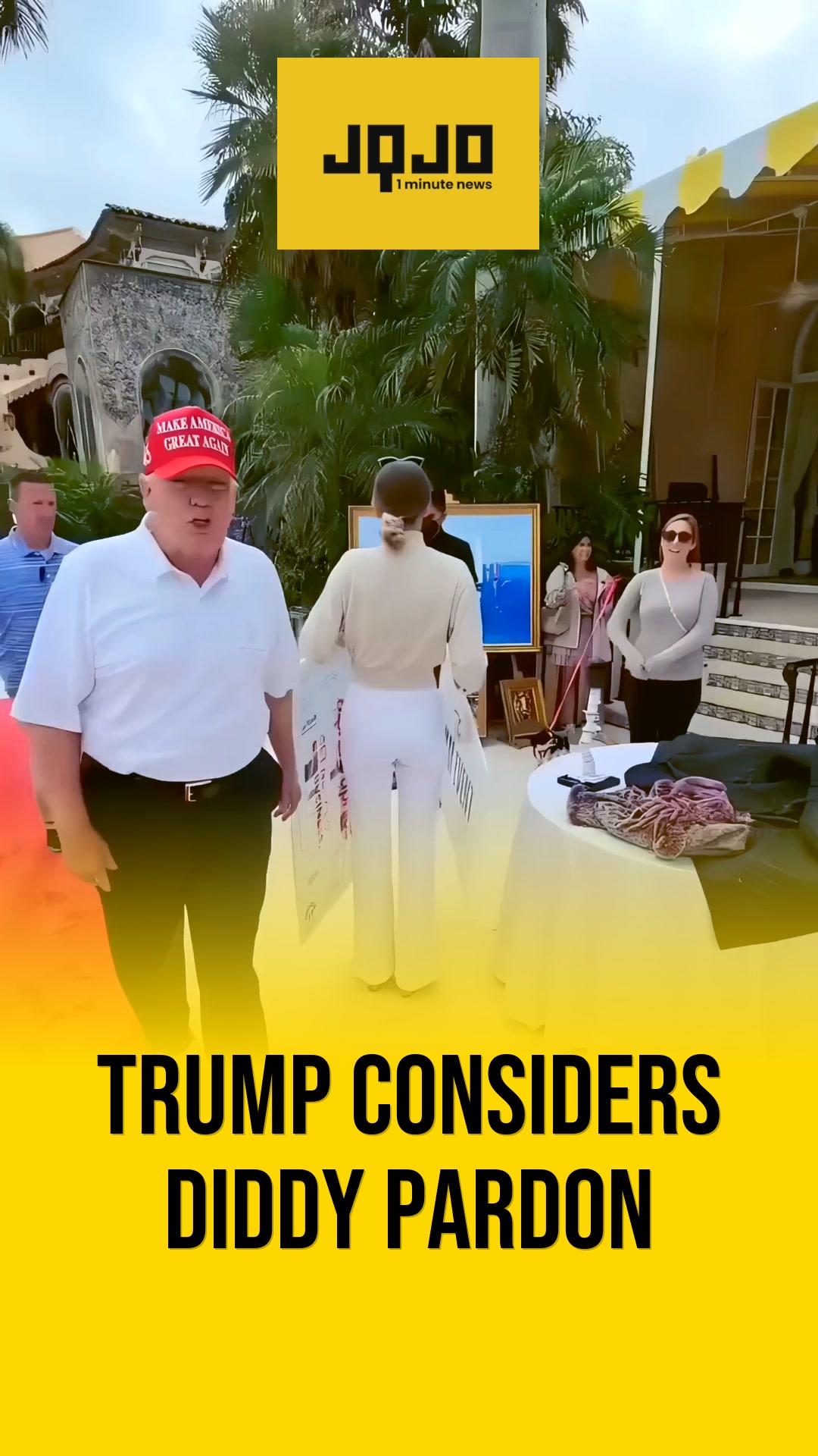 Washington: Trump weighs potential pardon for Combs
