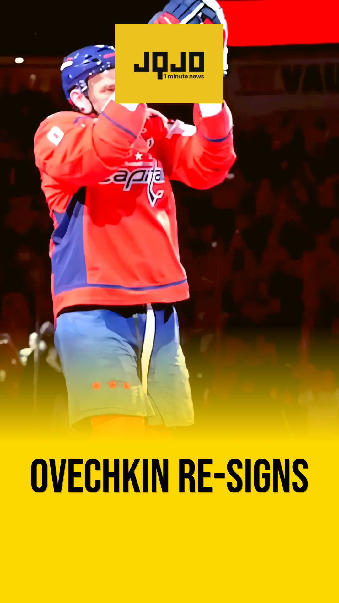 Washington Capitals re-sign Alex Ovechkin for 22nd season