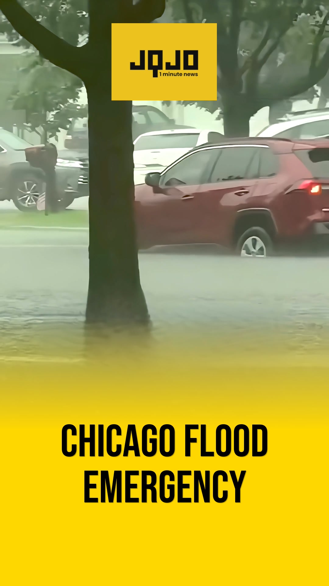 Chicago flash floods halt travel amid life-threatening warnings