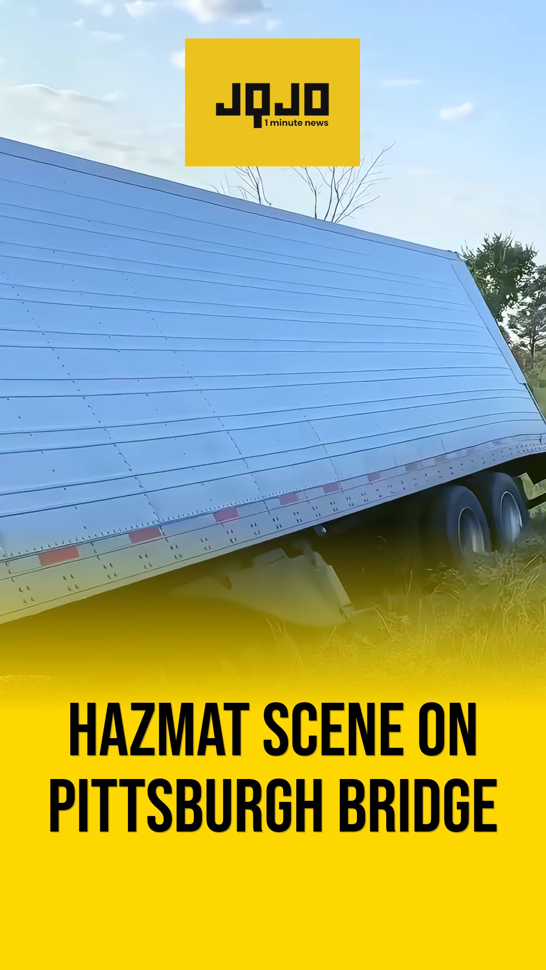 Pittsburgh truck crash spills corrosive lactic acid