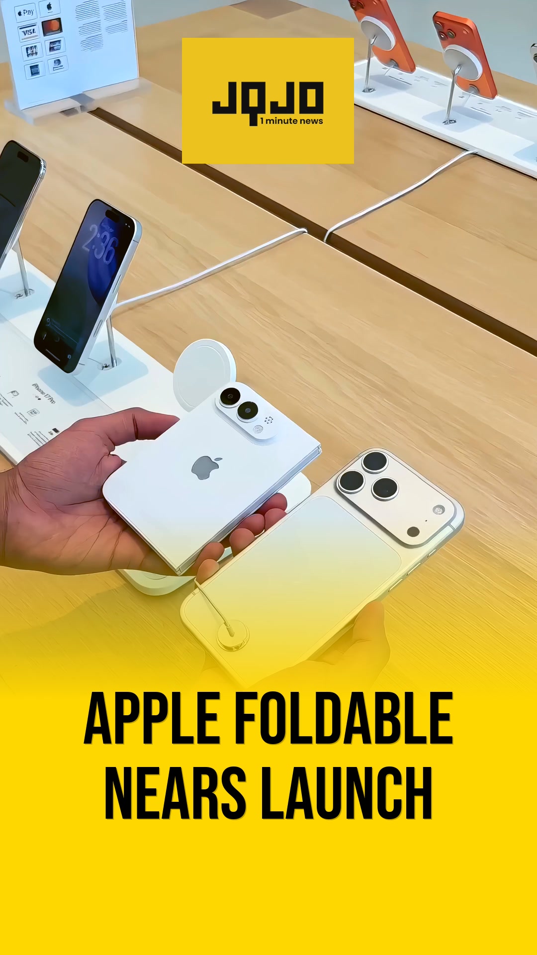 China: Apple foldable iPhone enters mass production