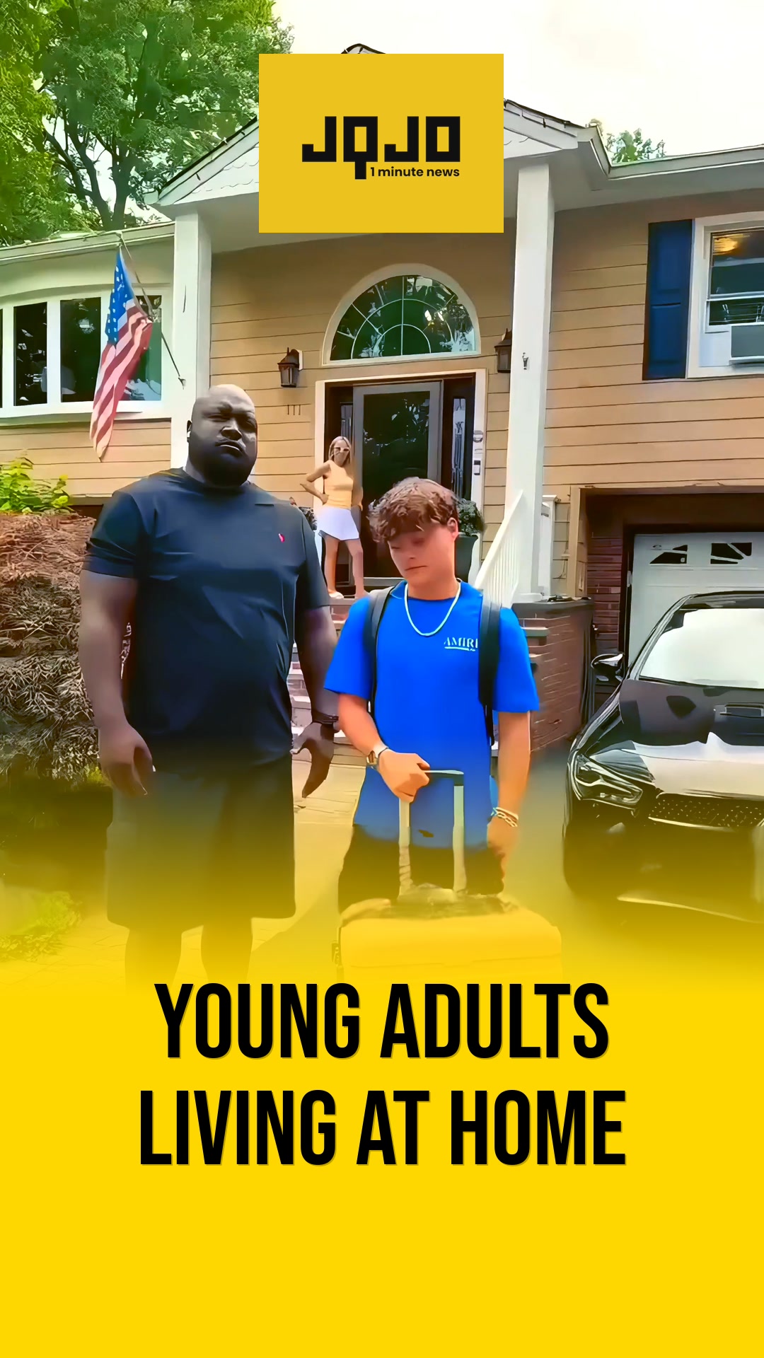 United States young adults increasingly live with parents
