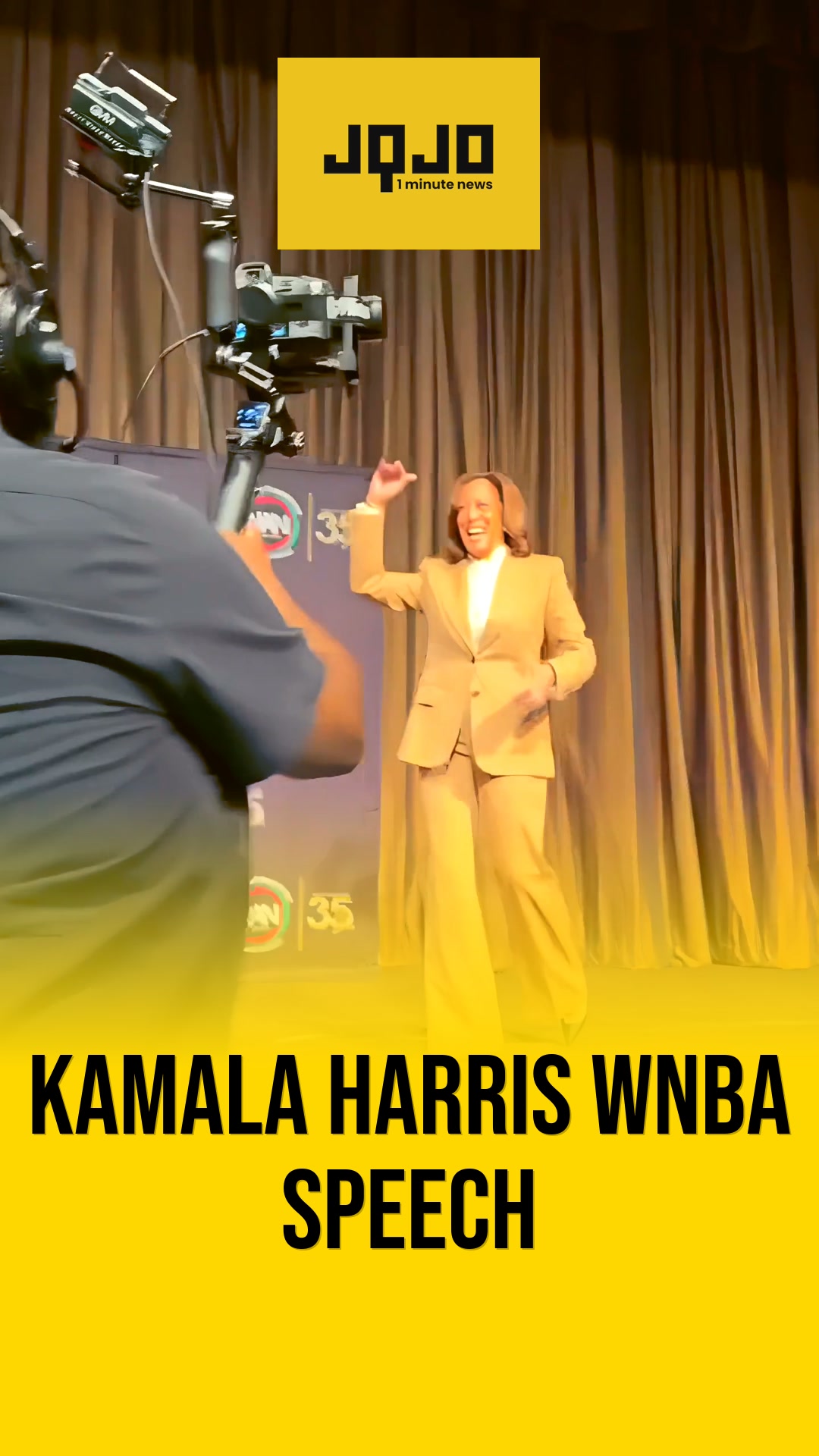 Los Angeles: Harris WNBA pep talk draws criticism