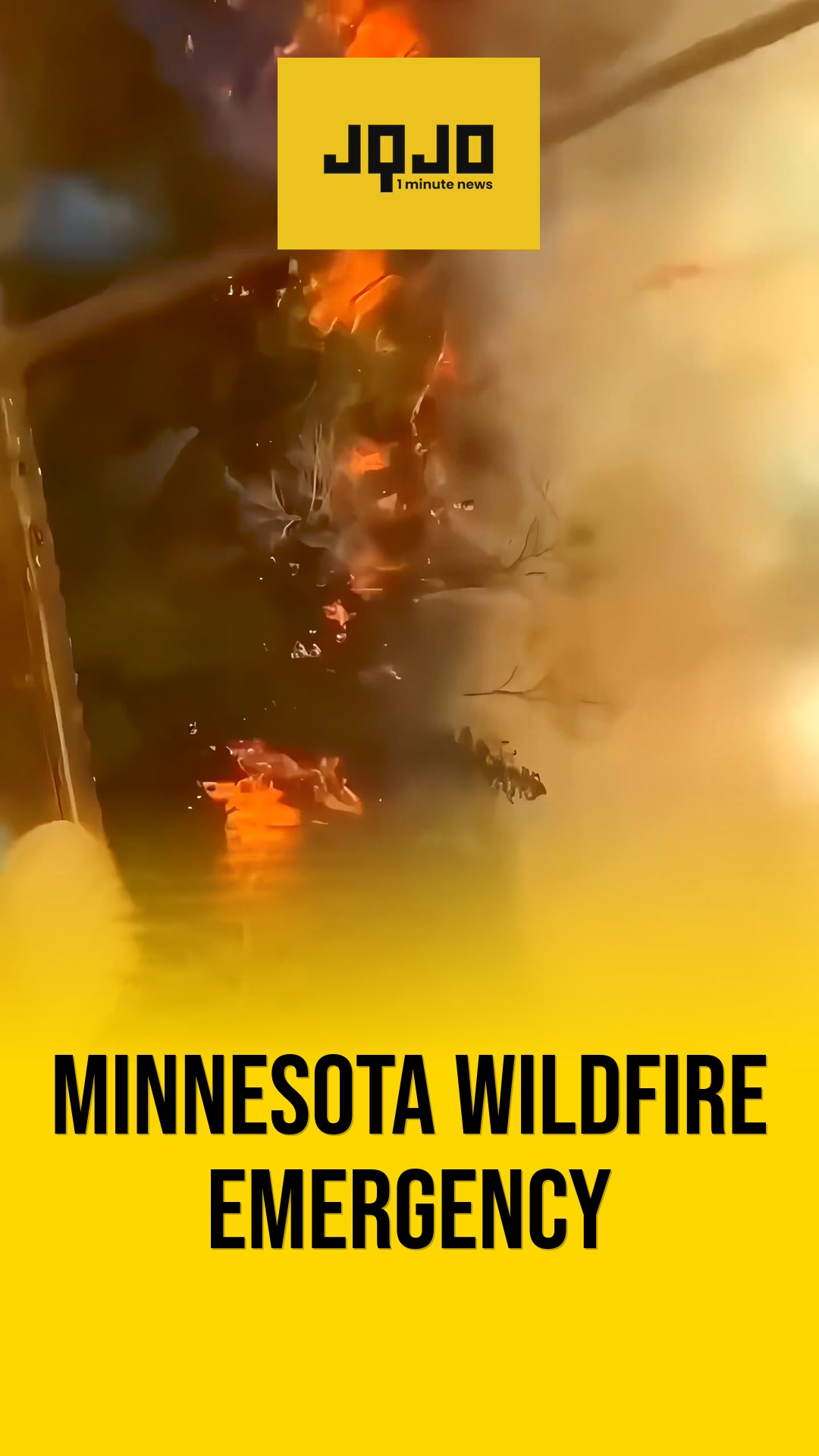 Wildfire Explodes in Minnesota Wilderness, Triggering Emergency Evacuations