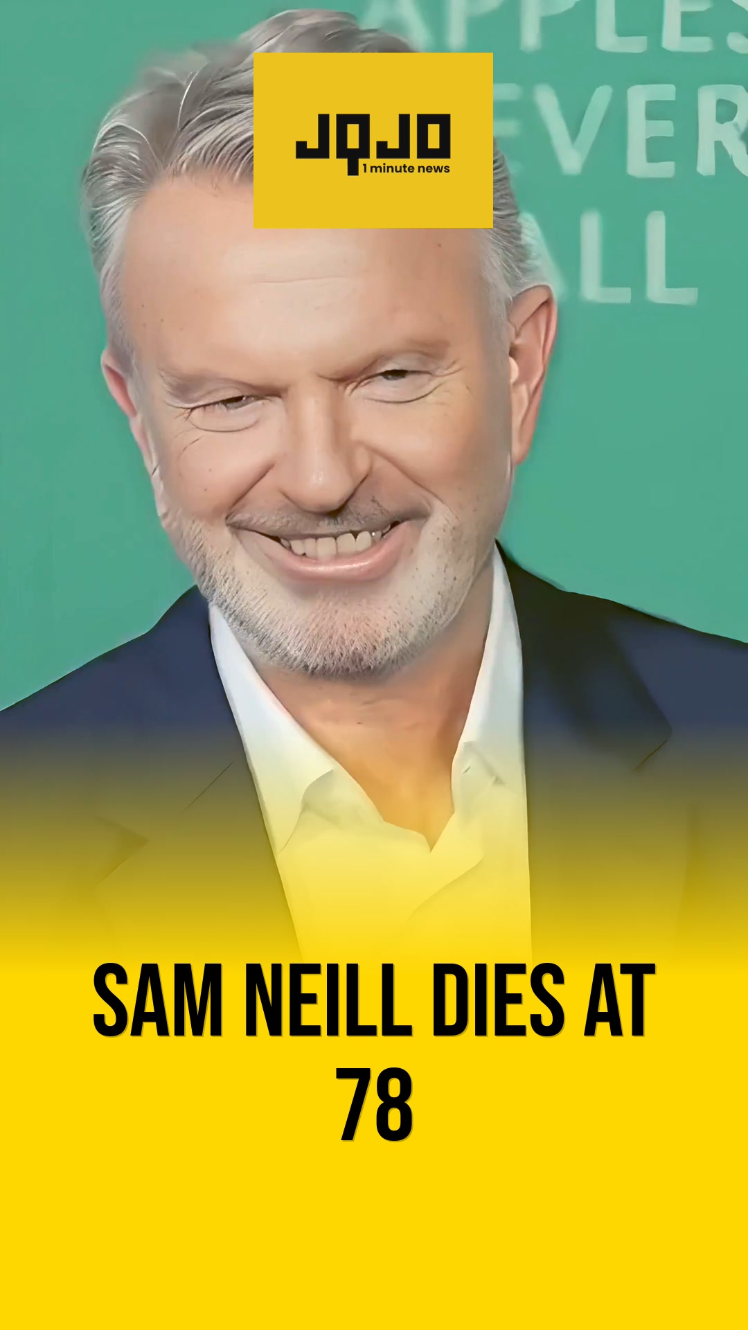 Sydney, Australia actor Sam Neill dies at 78