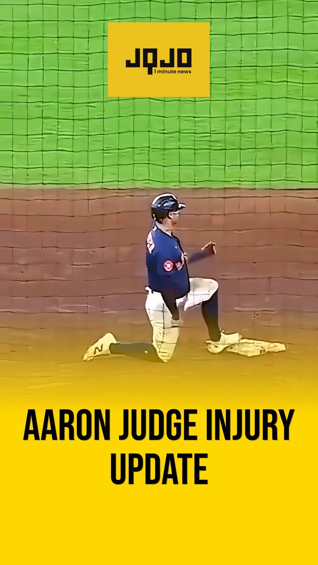 New York Yankees star Aaron Judge remains sidelined