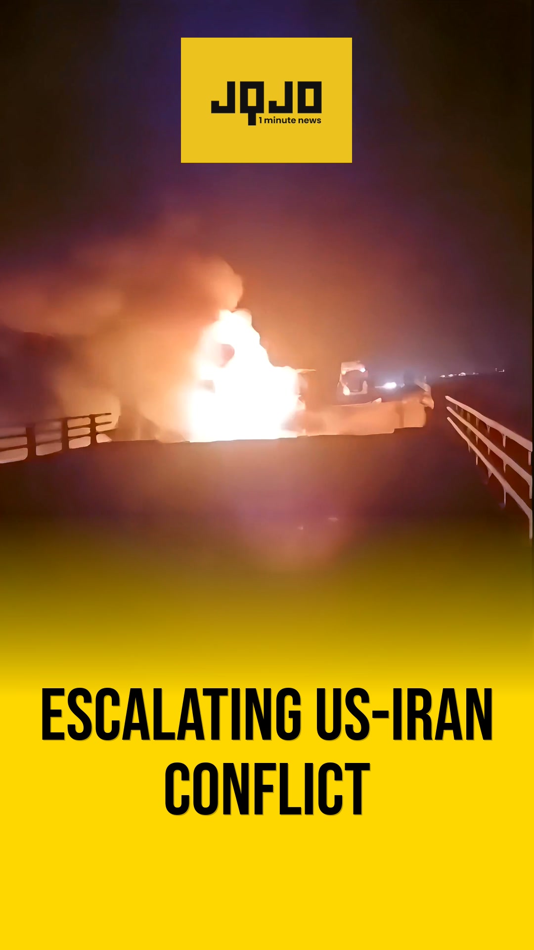 Iran and United States trade strikes on infrastructure