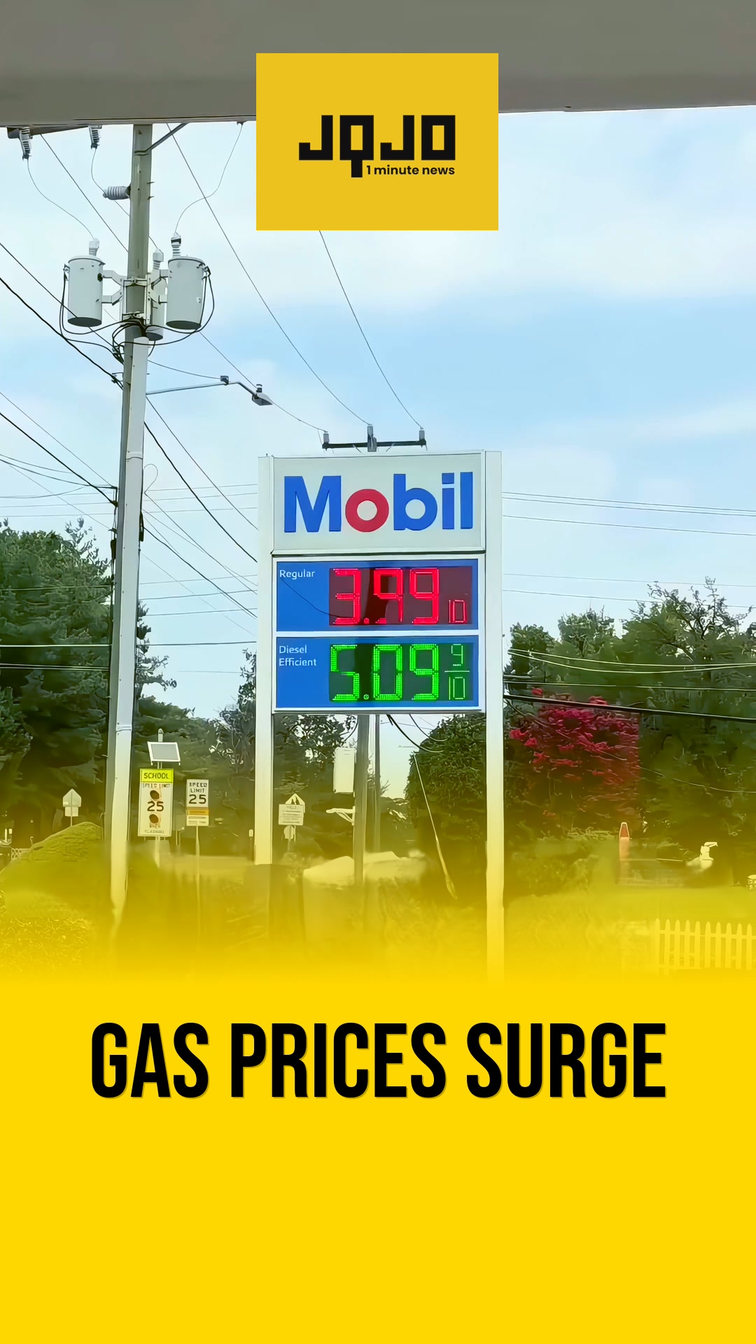 United States gasoline prices rise above $4 average