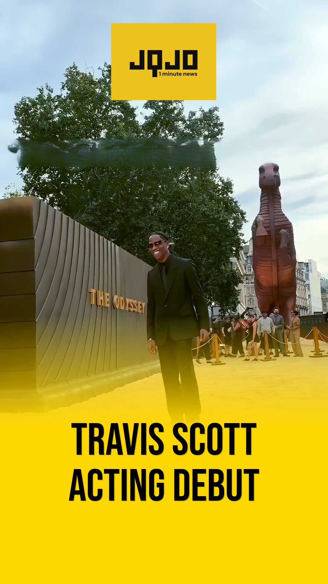 Los Angeles rapper Travis Scott debuts in Nolan epic
