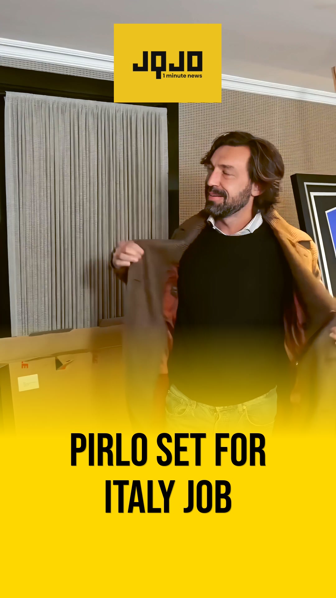 Pirlo listo para el puesto en Italia tras el rechazo de Guardiola, según informe