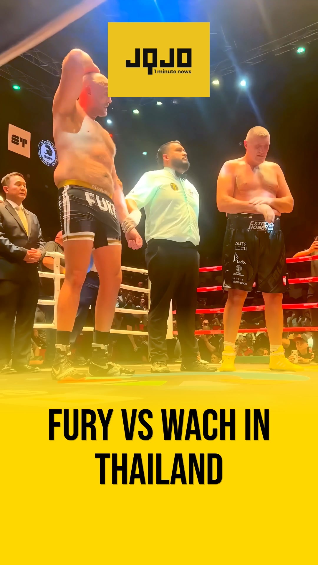 Thailand: Fury stops Wach before Joshua clash