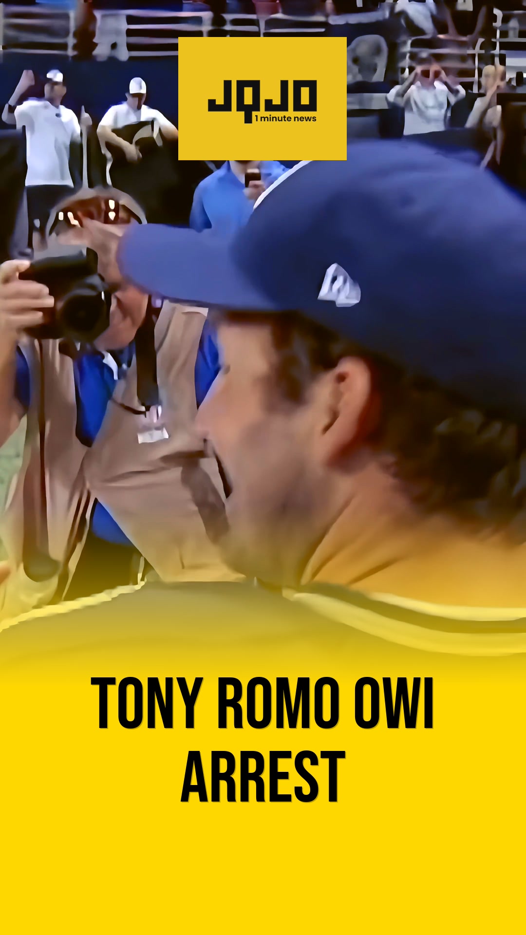 Milwaukee authorities arrest Tony Romo on OWI charge