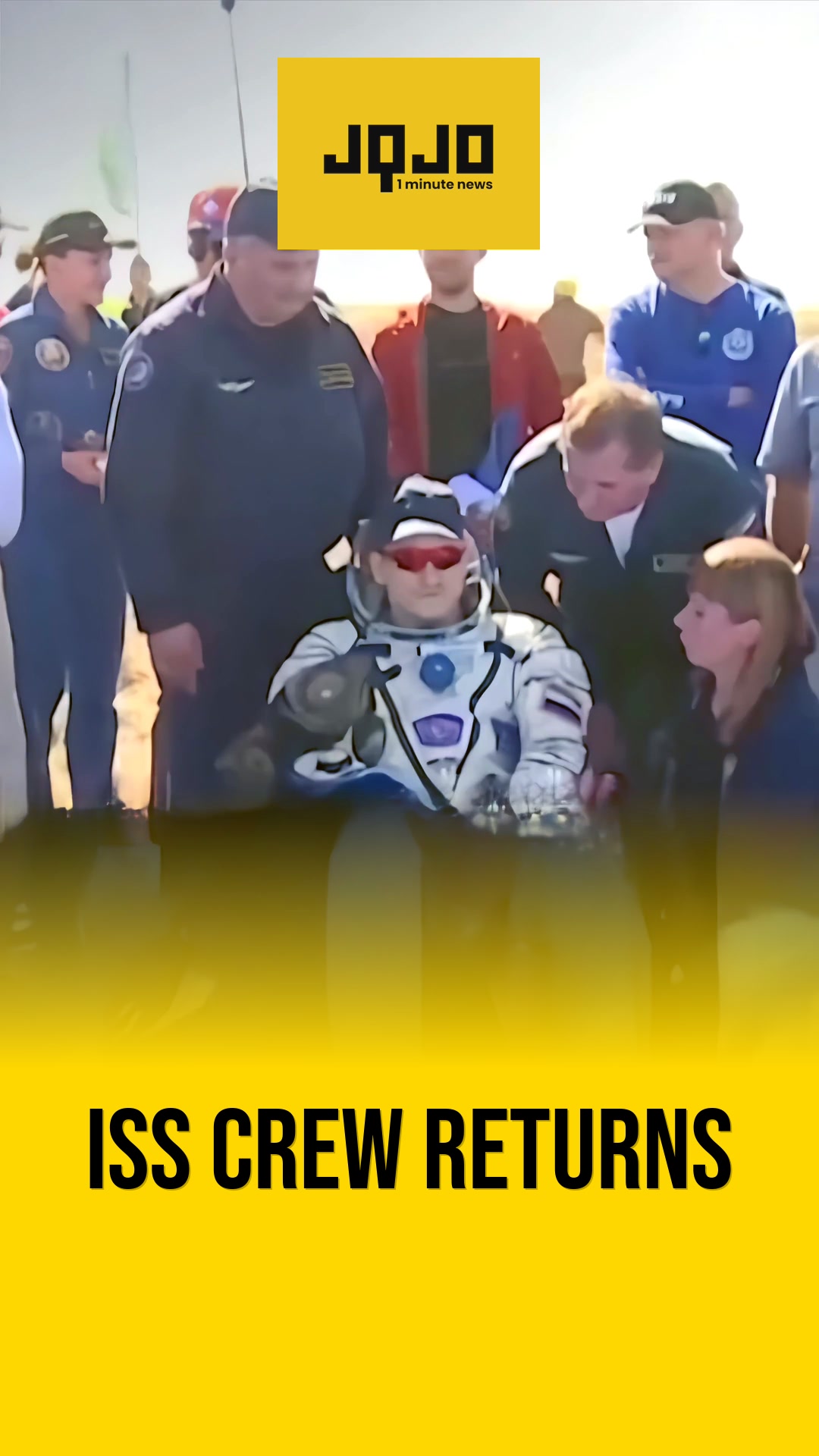U.S.-Russian Space Crew Lands Safely in Kazakhstan Following 8-Month ISS Mission