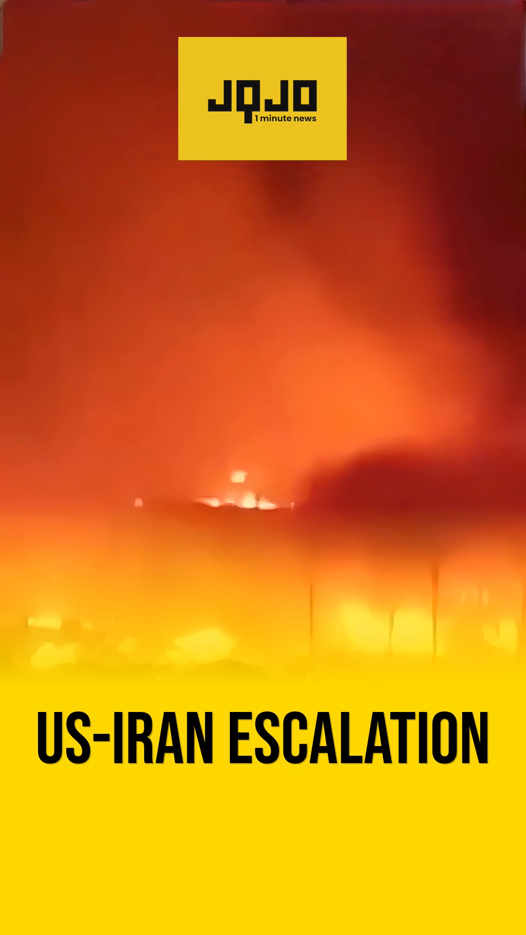 US Launches Heavy Wave of Strikes on Iran After Base Attack