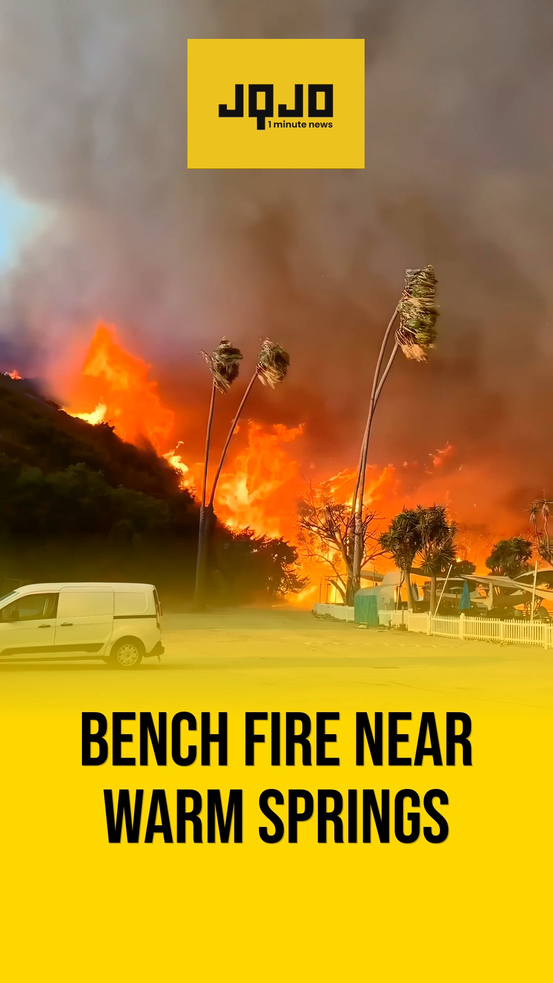Crews Battle Rapidly Spreading Bench Fire Near Warm Springs as Oregon Wildfire Activity Intensifies