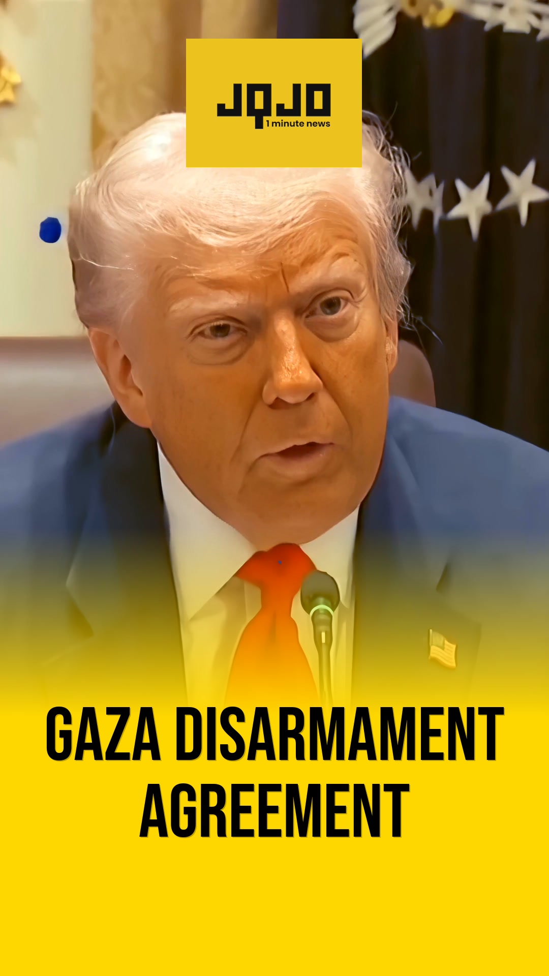 Trump Announces Hamas Disarmament Agreement