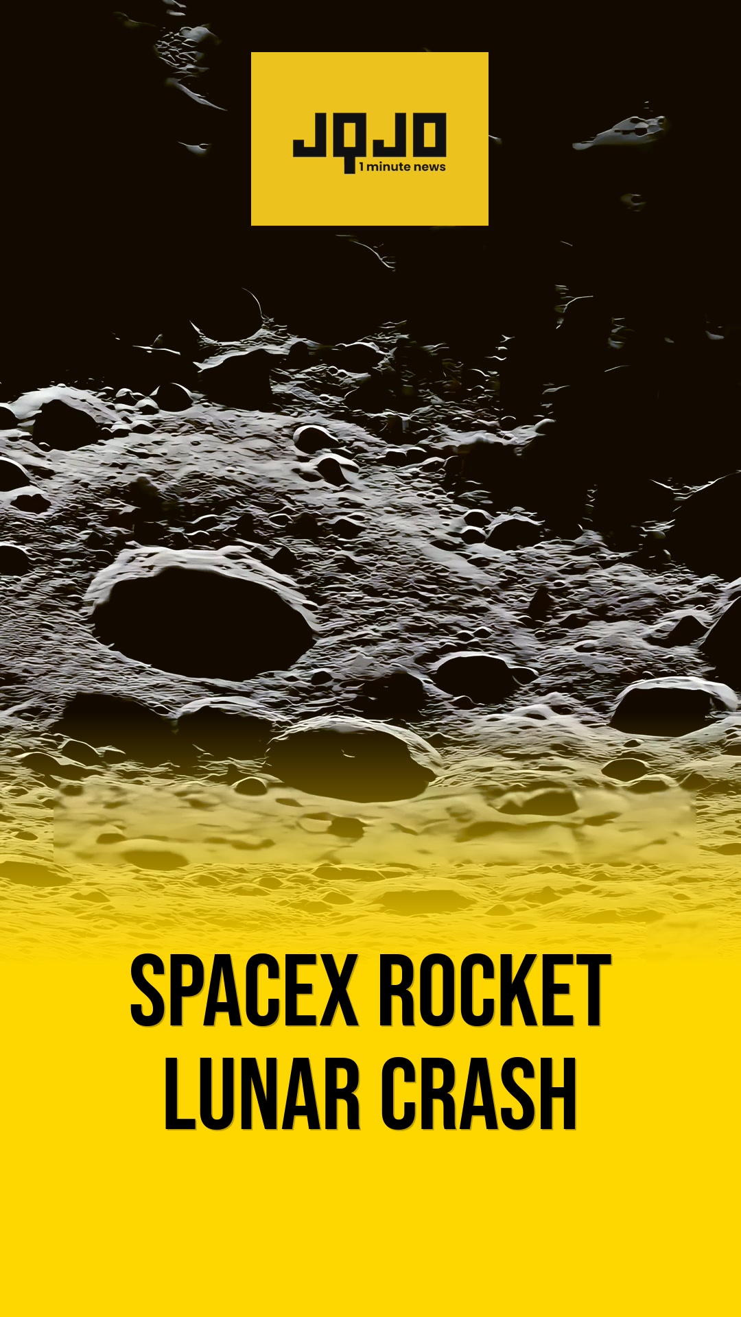 Discarded SpaceX Rocket on Collision Course with the Moon