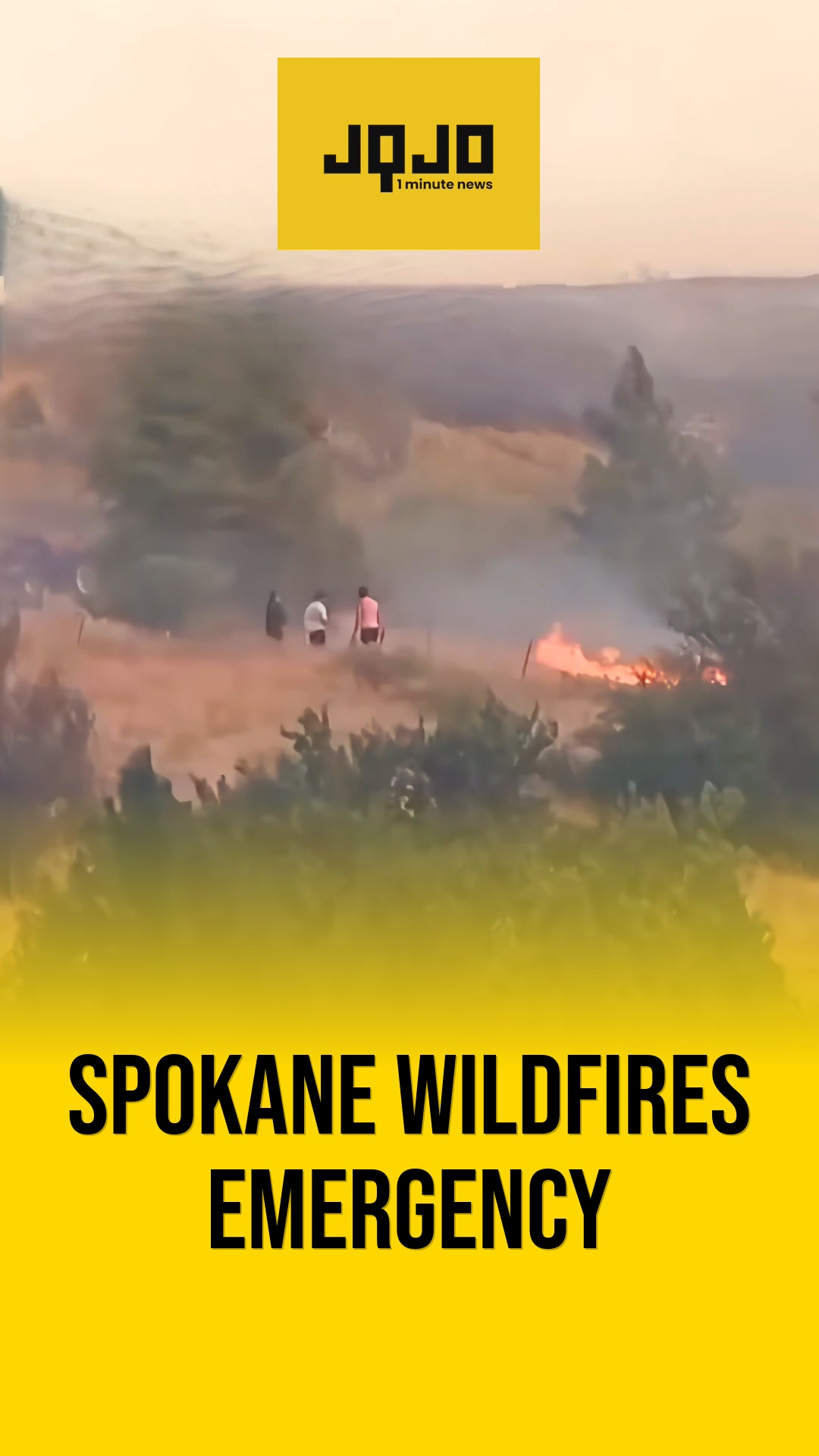 Nearly 65,000 Evacuated as Uncontained Wildfires Devastate Spokane, WA