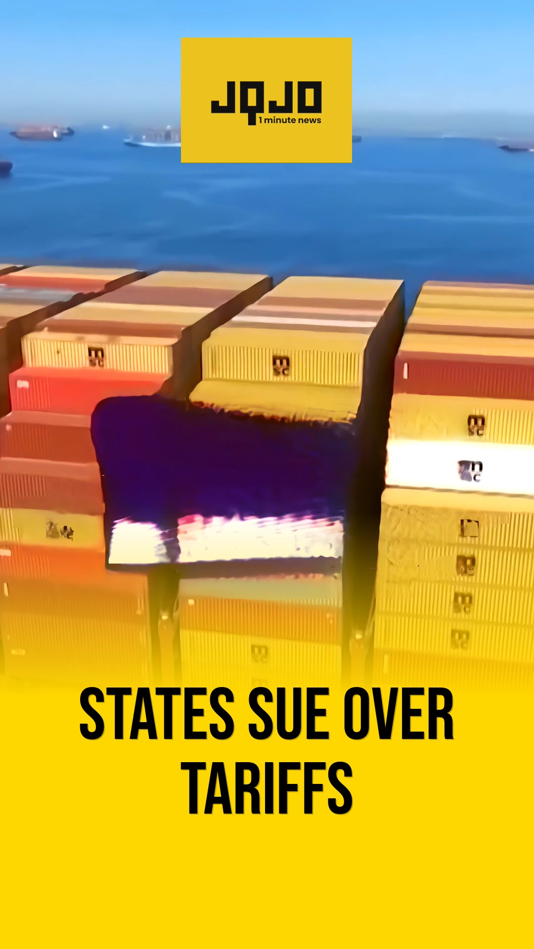 Democratic US states sue to challenge Trump's latest tariffs