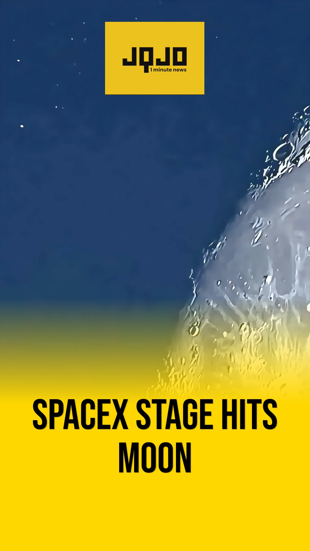 SpaceX Rocket Stage Crashes Into Moon