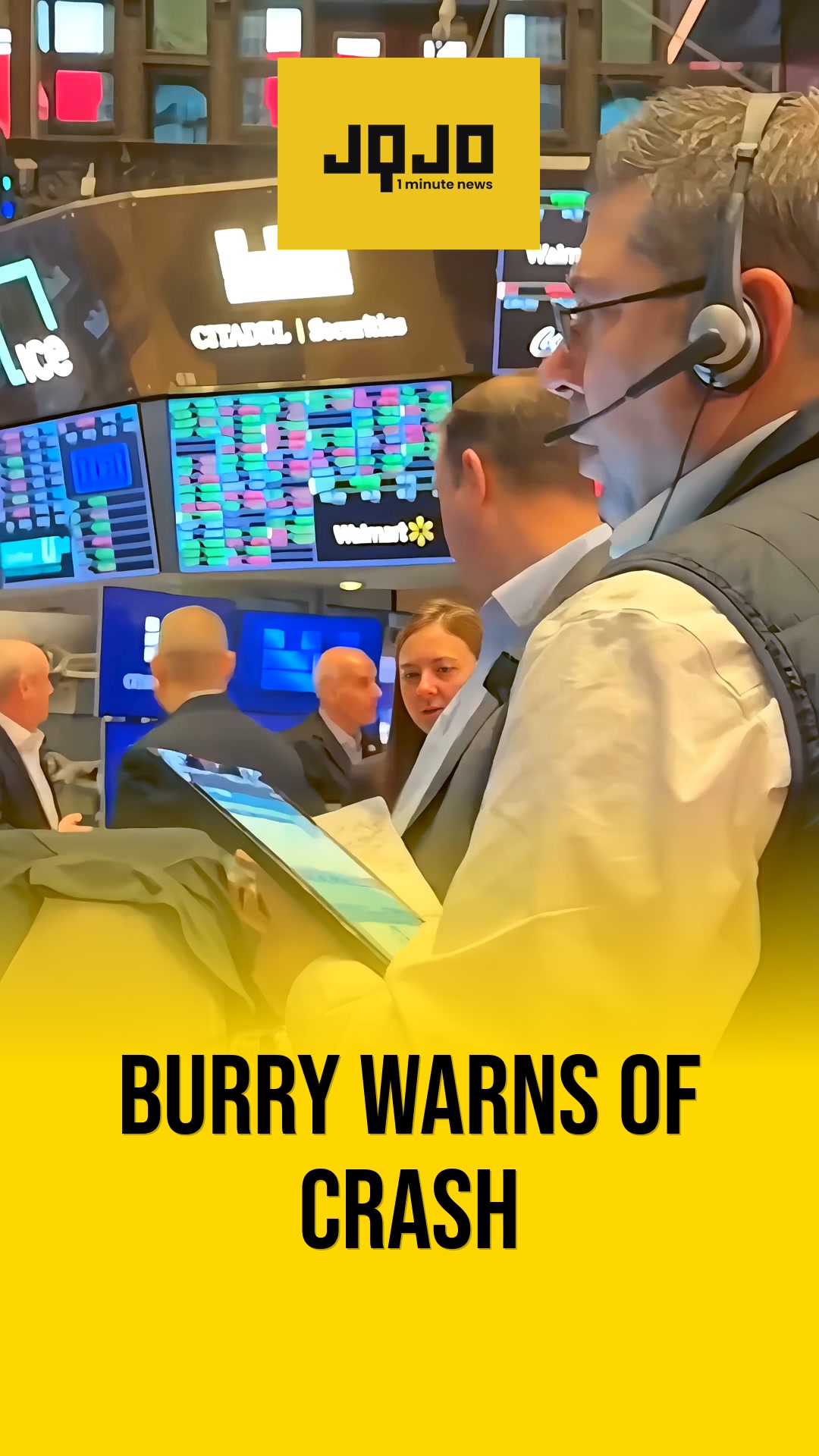 Big Short' Burry Warns of 1987-Style Crash as S&P 500 Hits Record High